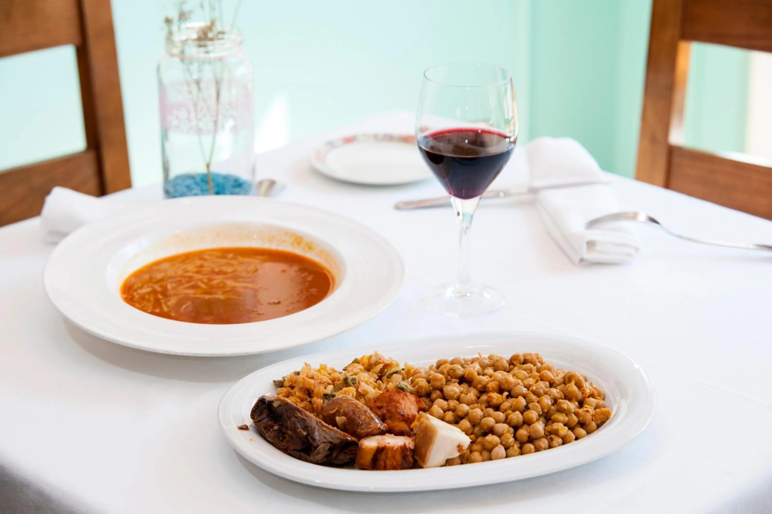 Restaurant/places to eat in Hotel Infantado