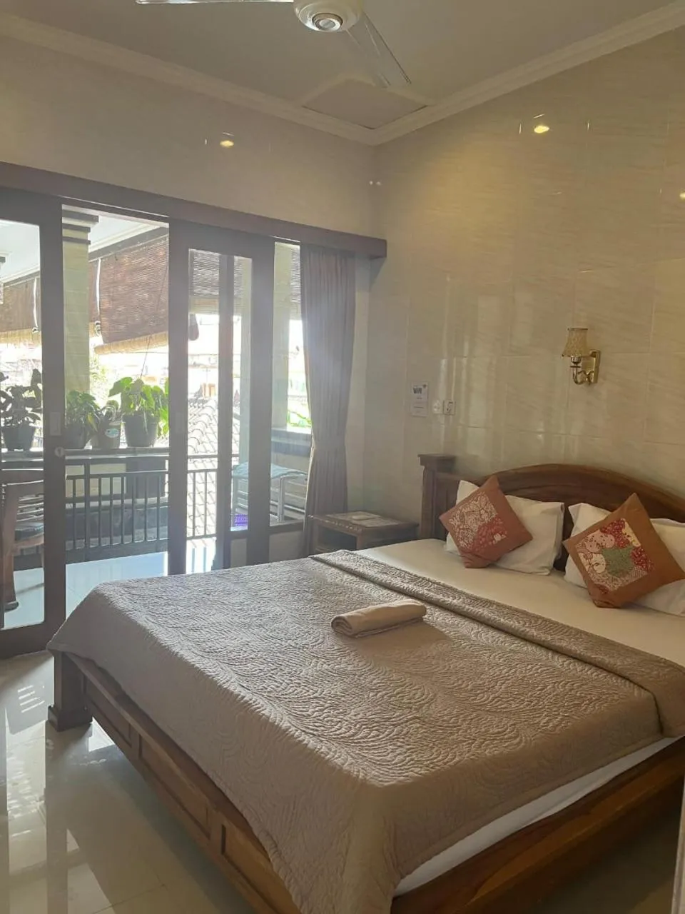 Bed in Rumah Ary Homestay & Spa