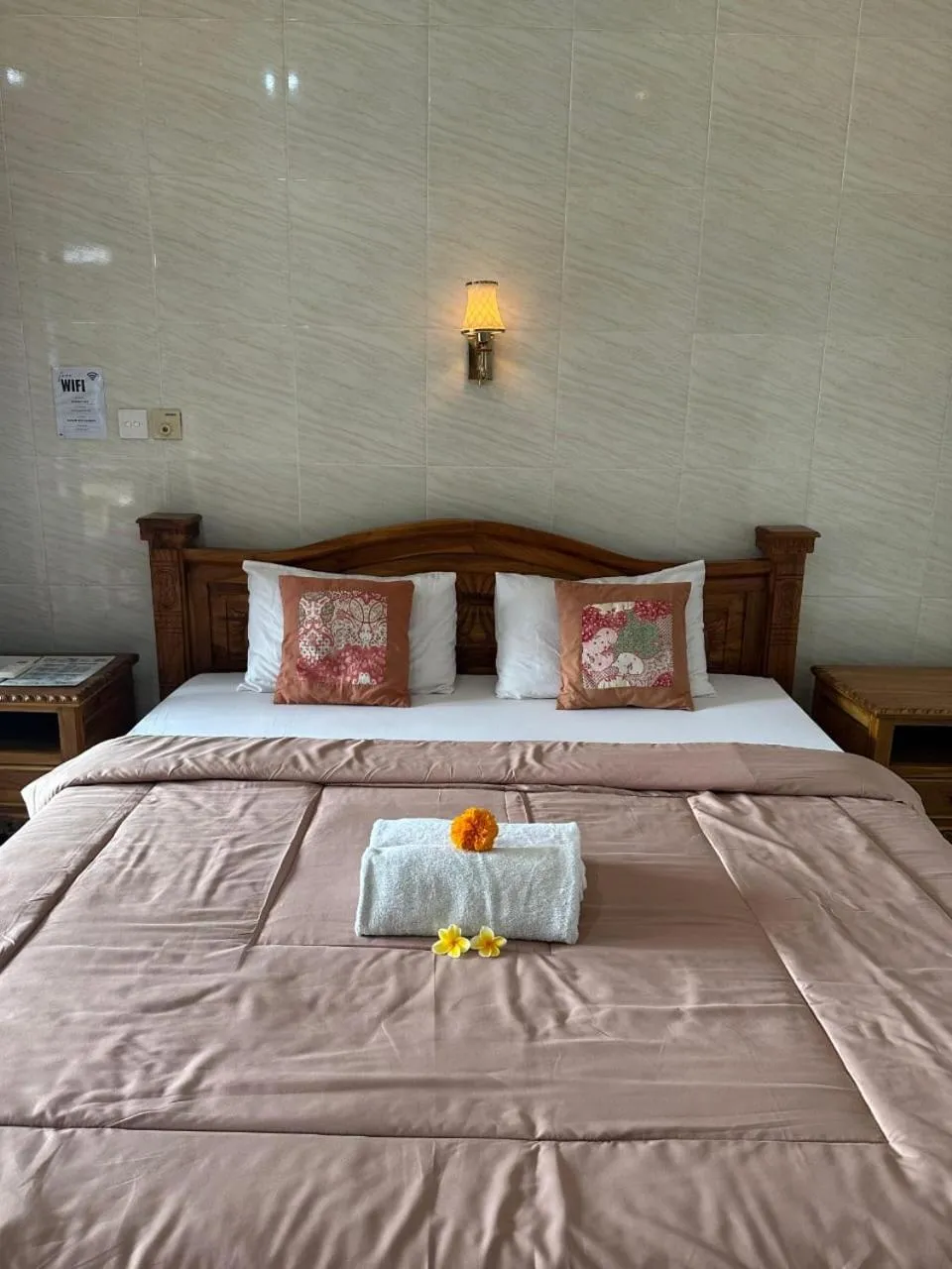 Bed in Rumah Ary Homestay & Spa