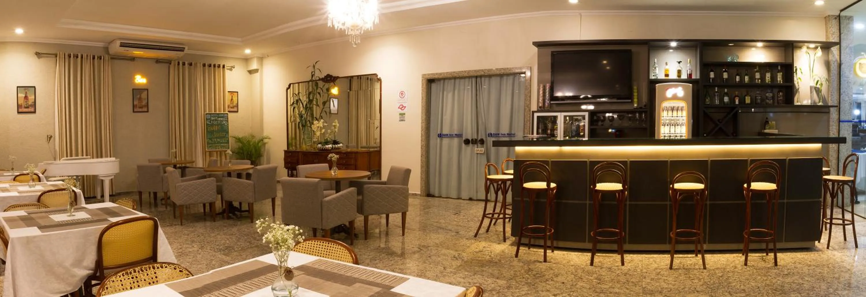 Restaurant/places to eat in Hotel Dan Inn Franca & Convenções By Nacional Inn