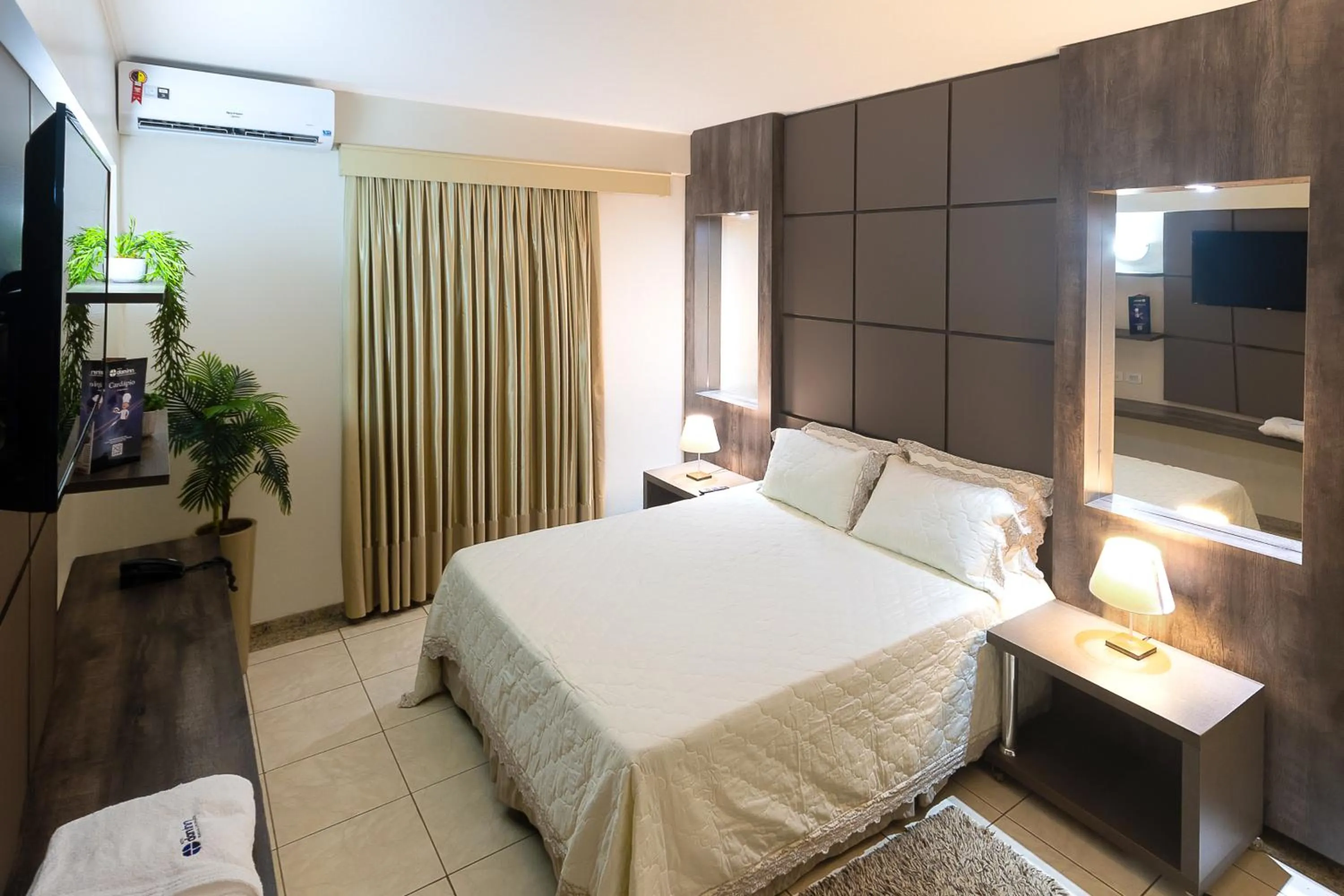 Bedroom, Bed in Hotel Dan Inn Franca & Convenções By Nacional Inn