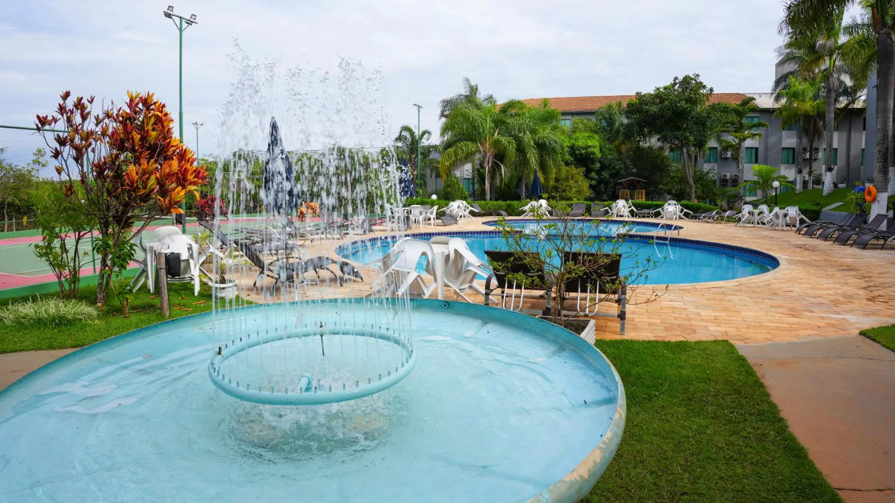 Garden view in Hotel Dan Inn Franca & Convenções By Nacional Inn