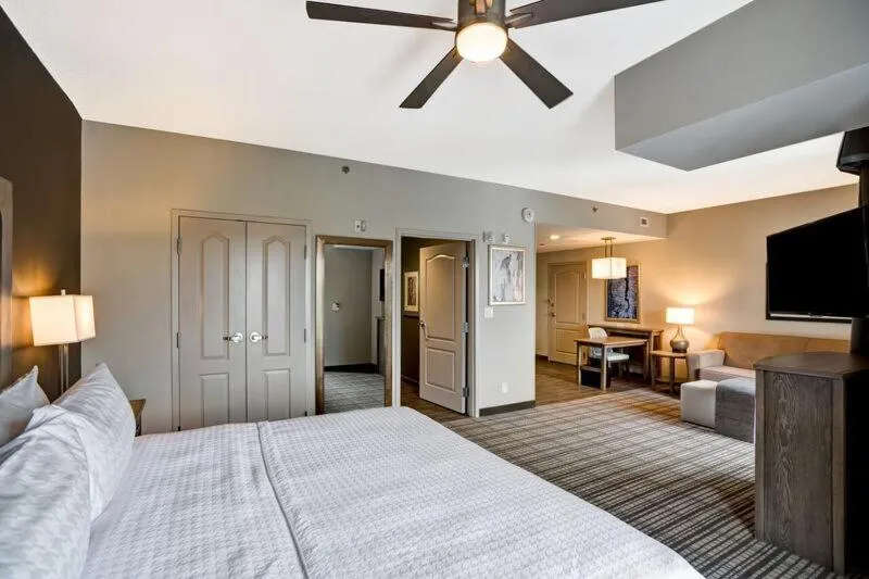 TV and multimedia, Bed in Homewood Suites by Hilton Nashville Franklin