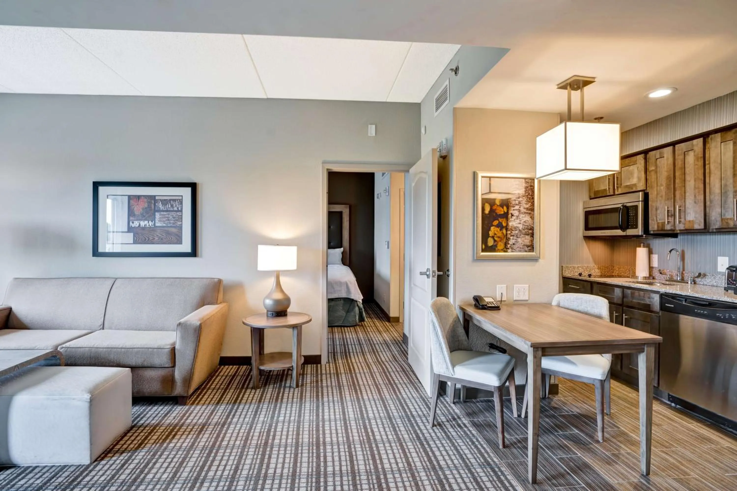 Bed in Homewood Suites by Hilton Nashville Franklin