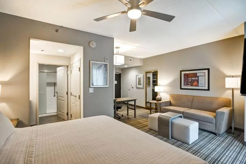 TV and multimedia, Bed in Homewood Suites by Hilton Nashville Franklin