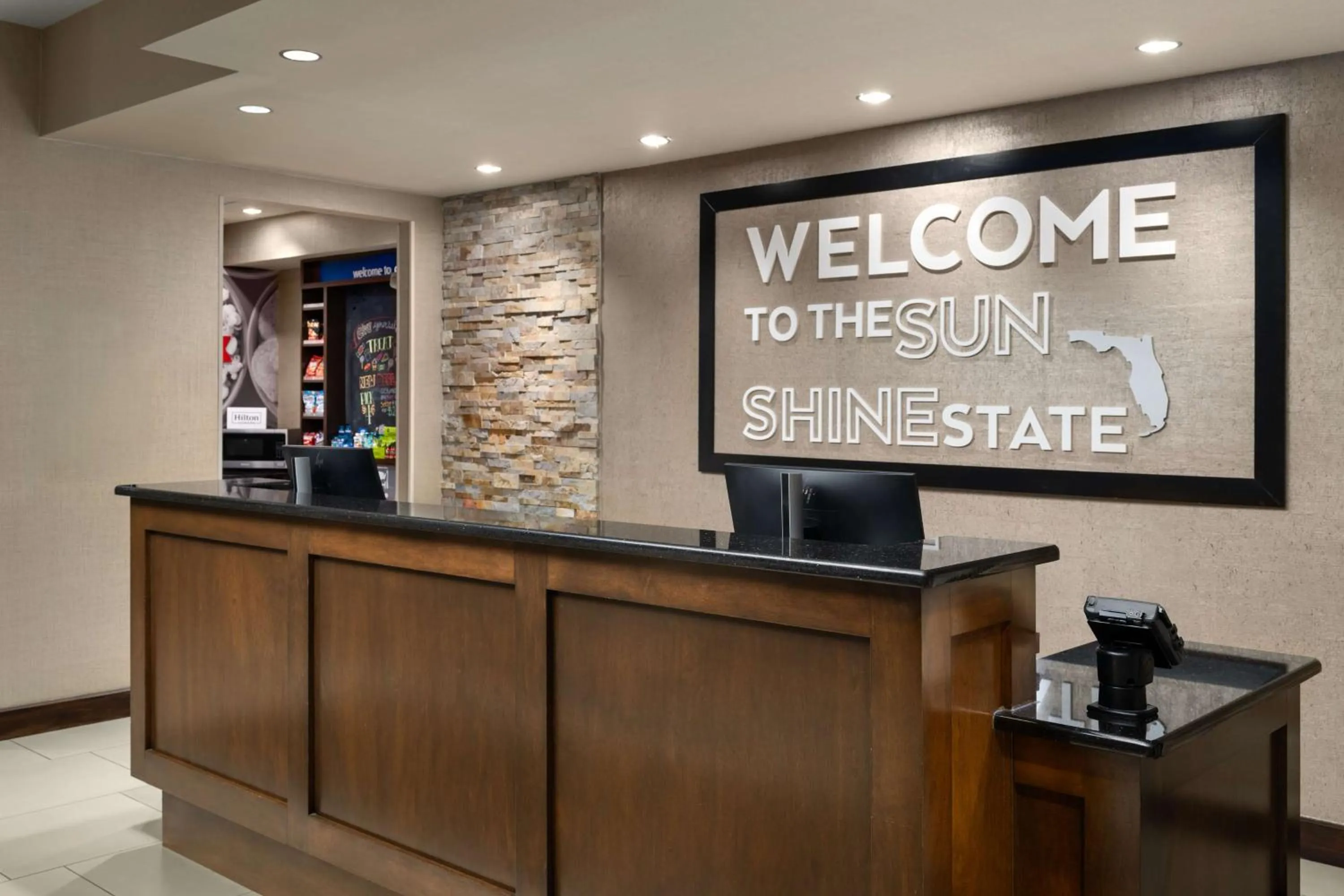 Lobby or reception in Hampton Inn & Suites Orlando/Downtown South - Medical Center