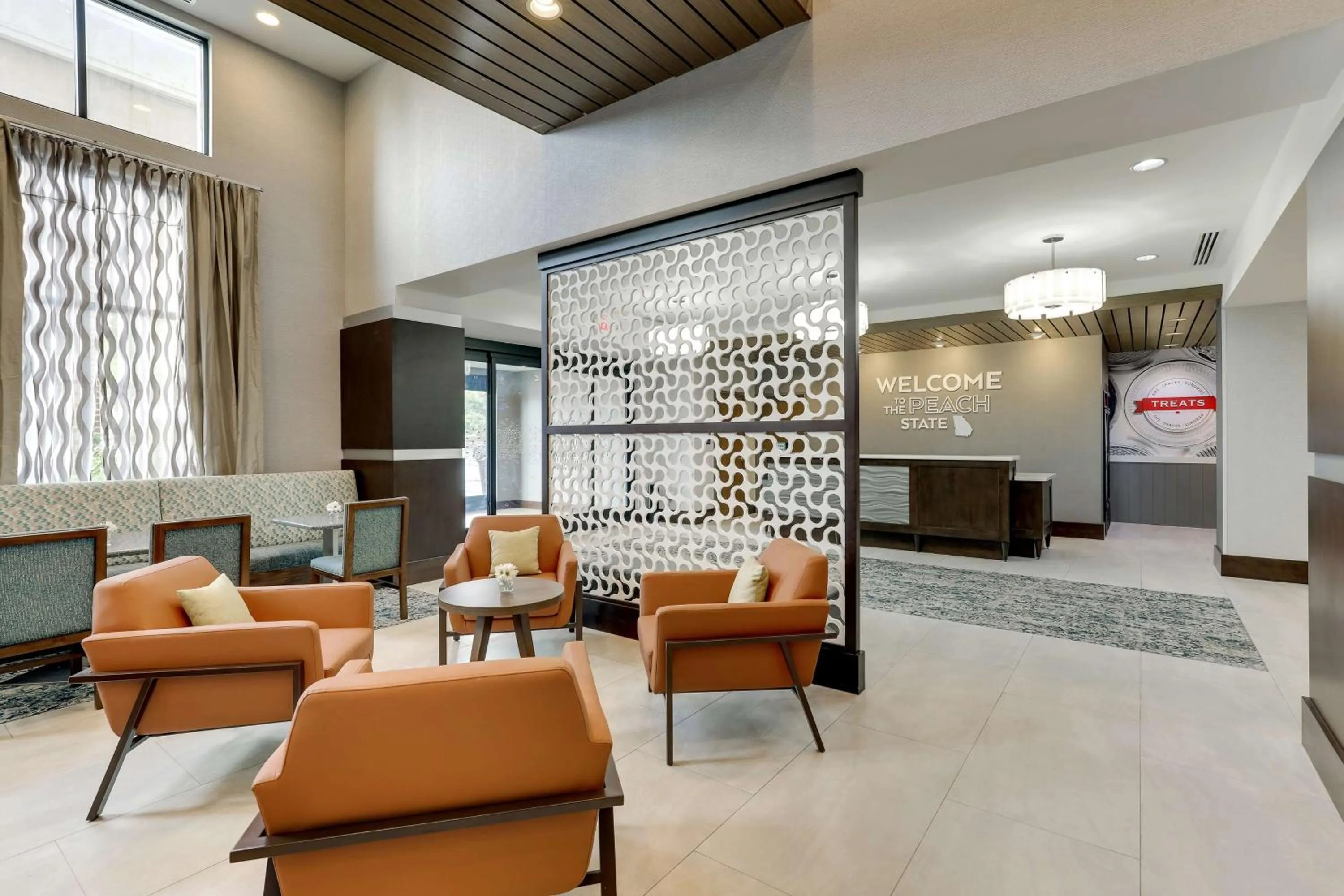 Lobby or reception in Hampton Inn and Suites Rome, GA