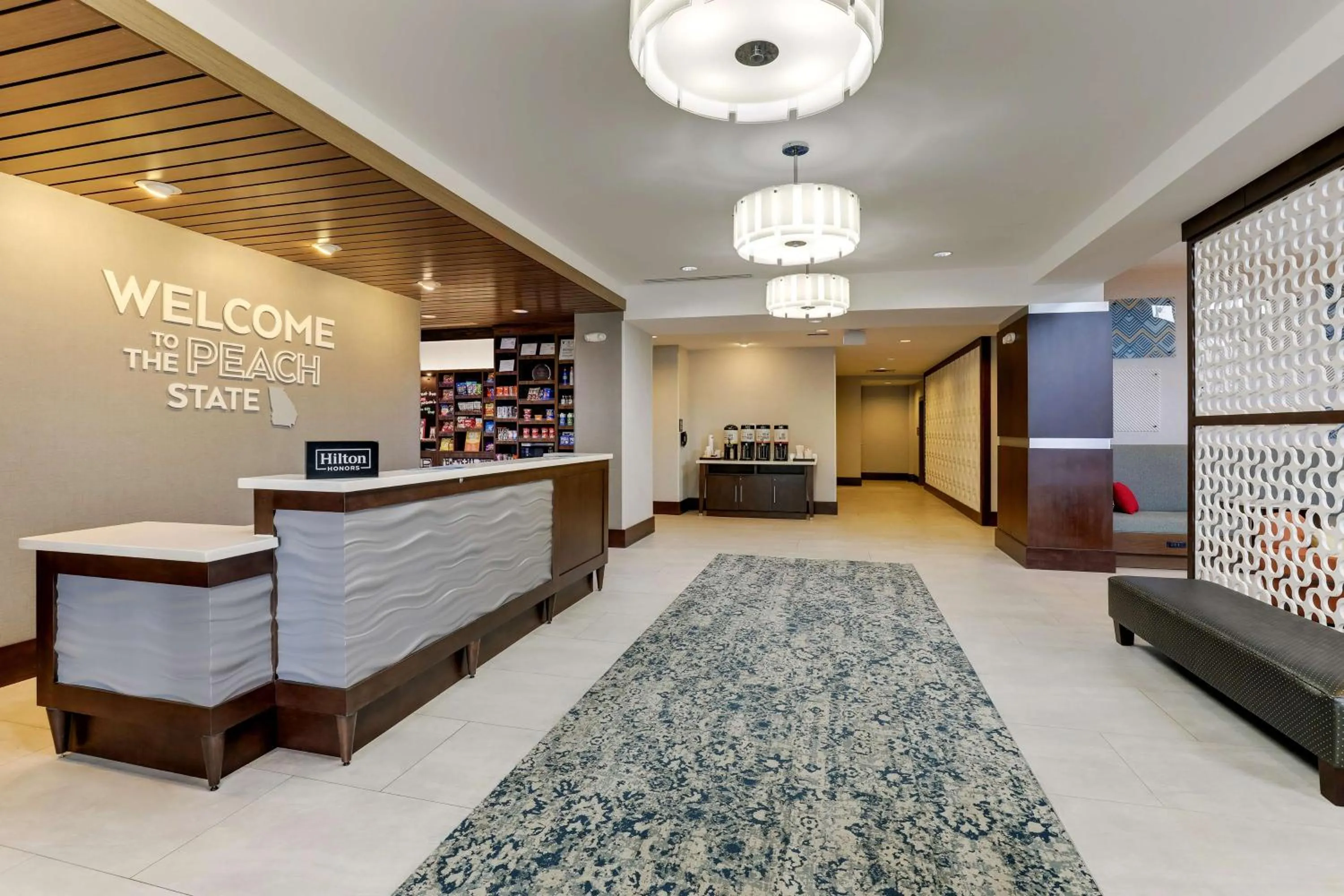 Lobby or reception in Hampton Inn and Suites Rome, GA