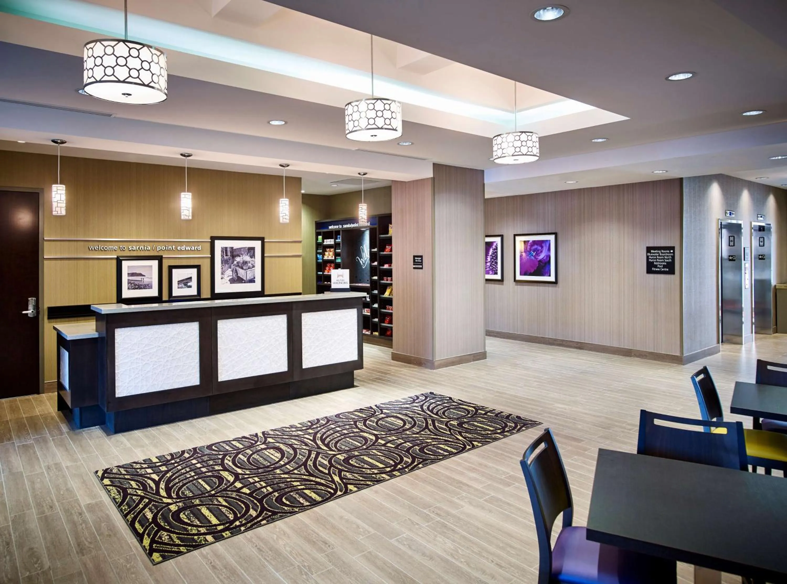 Lobby or reception in Hampton Inn by Hilton Sarnia/Point Edward