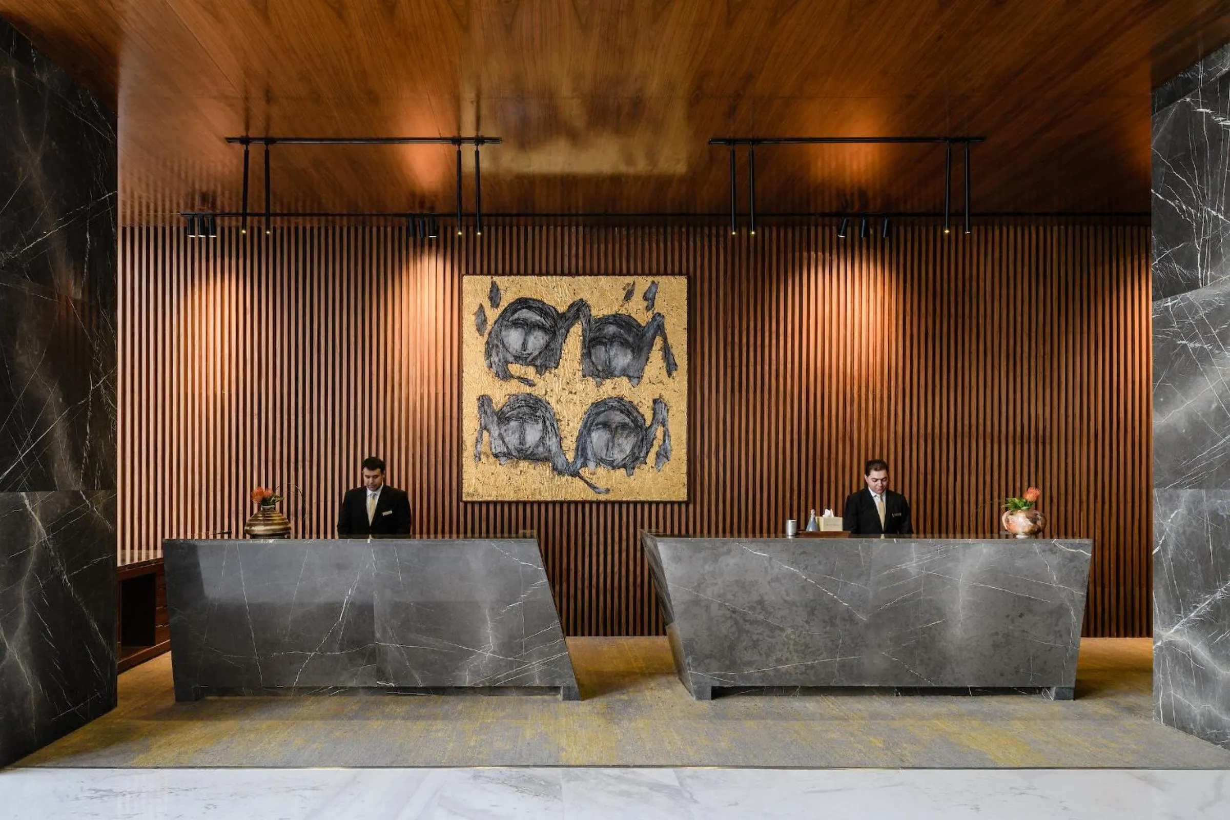 Staff in Dusit Thani LakeView Cairo