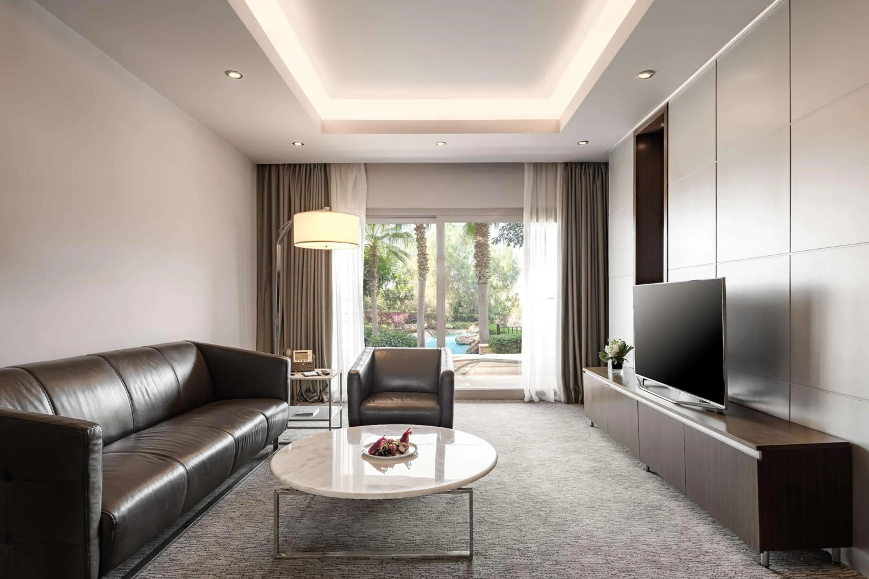 Living room in Dusit Thani LakeView Cairo