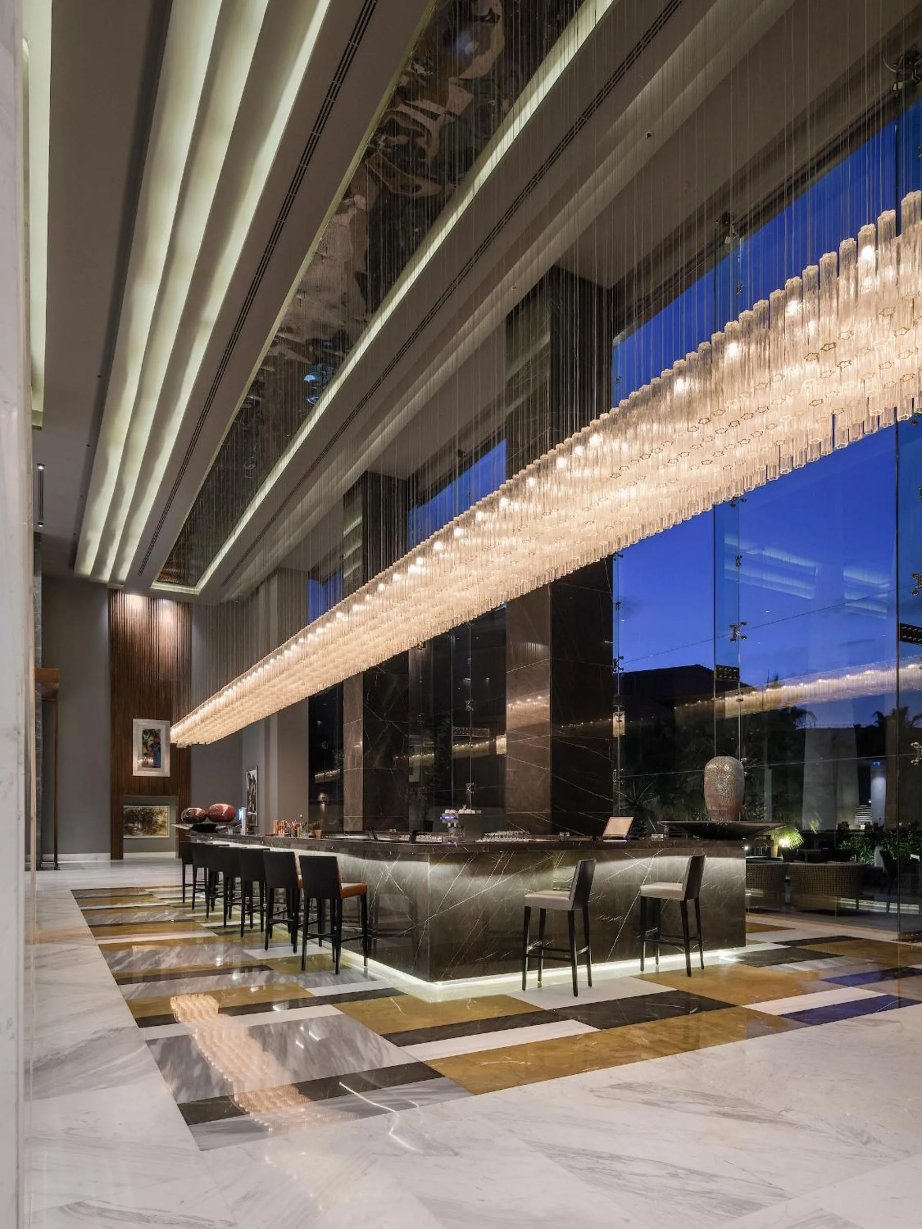 Lounge or bar in Dusit Thani LakeView Cairo