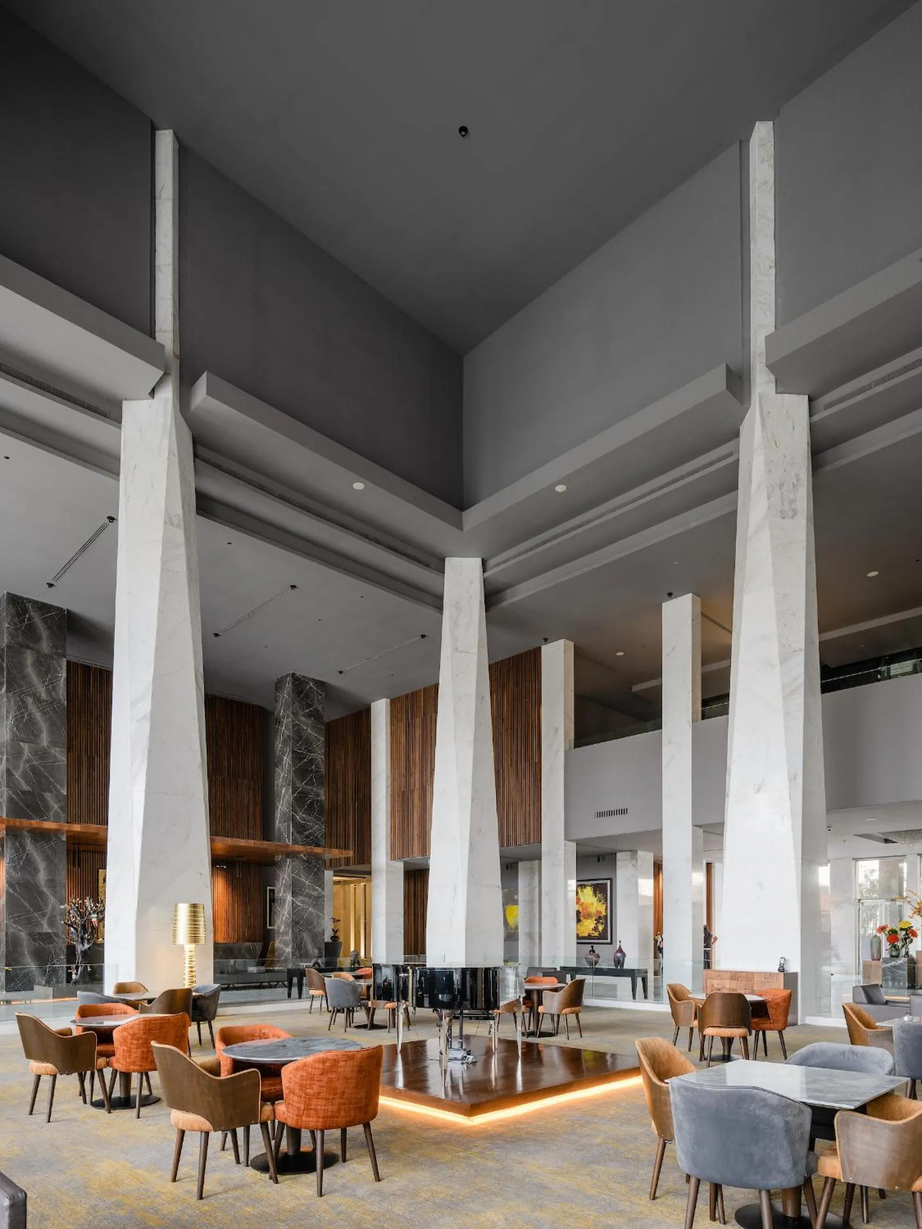 Lobby or reception in Dusit Thani LakeView Cairo