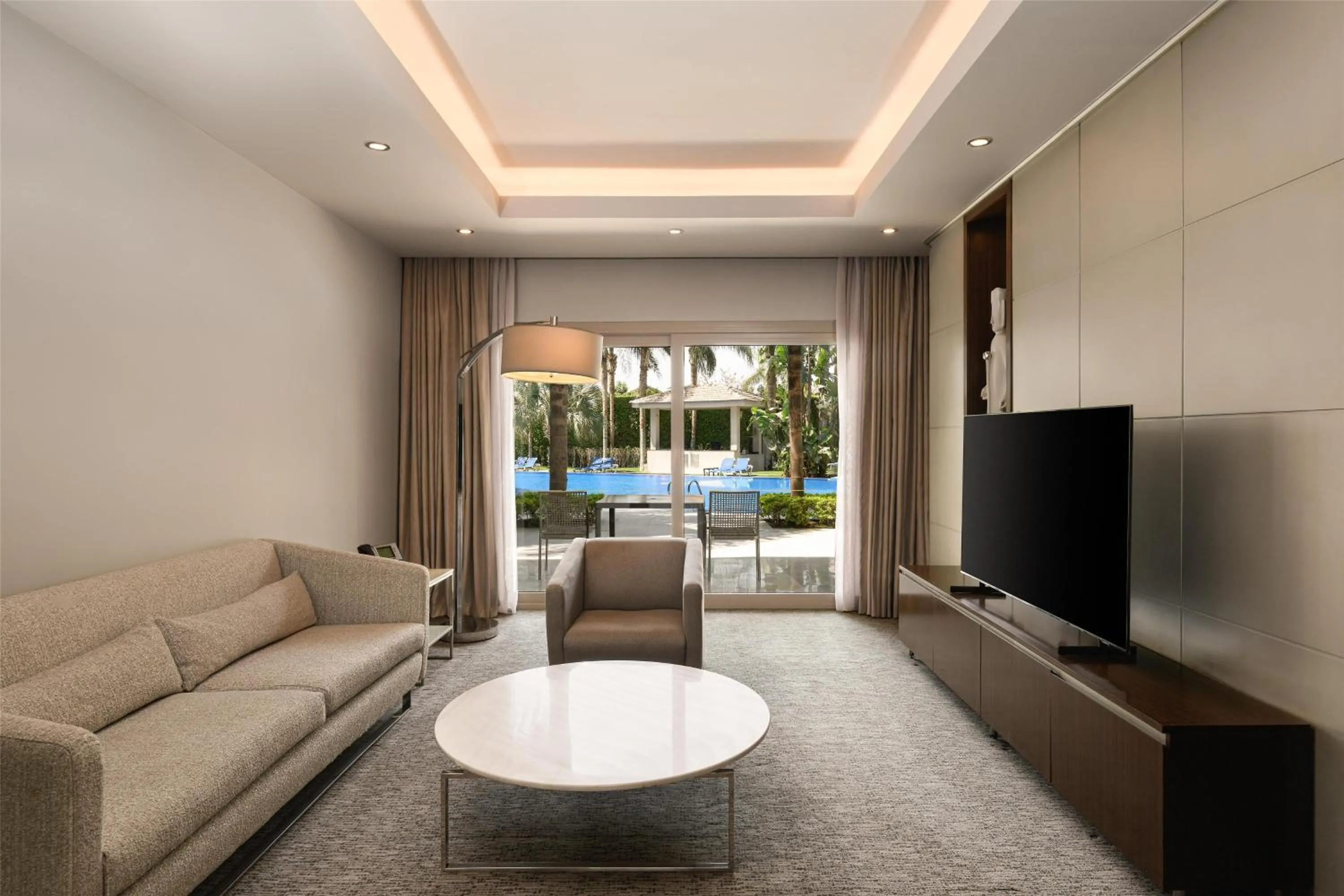 View (from property/room) in Dusit Thani LakeView Cairo