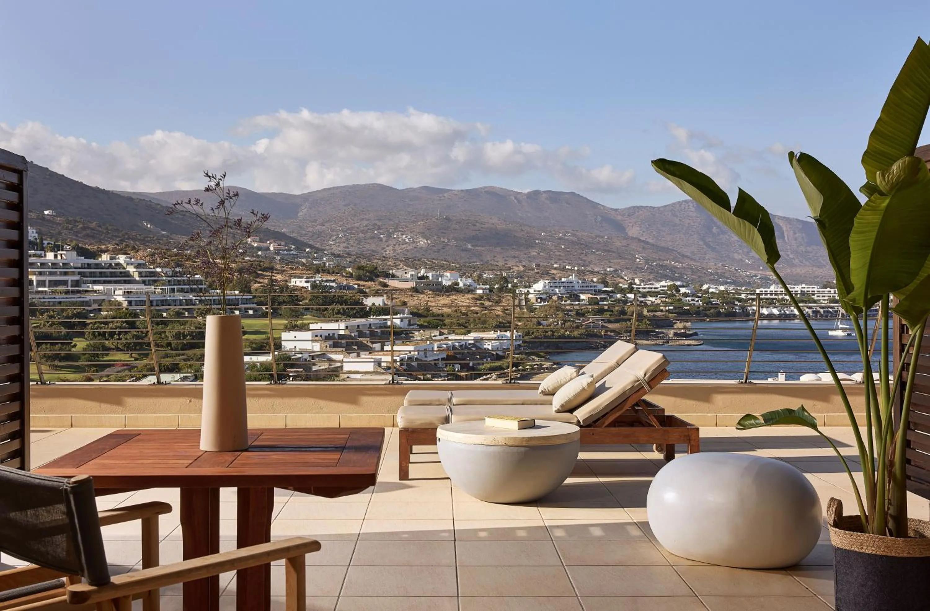 Balcony/Terrace in Aquila Elounda Village Resort, Suites & Spa