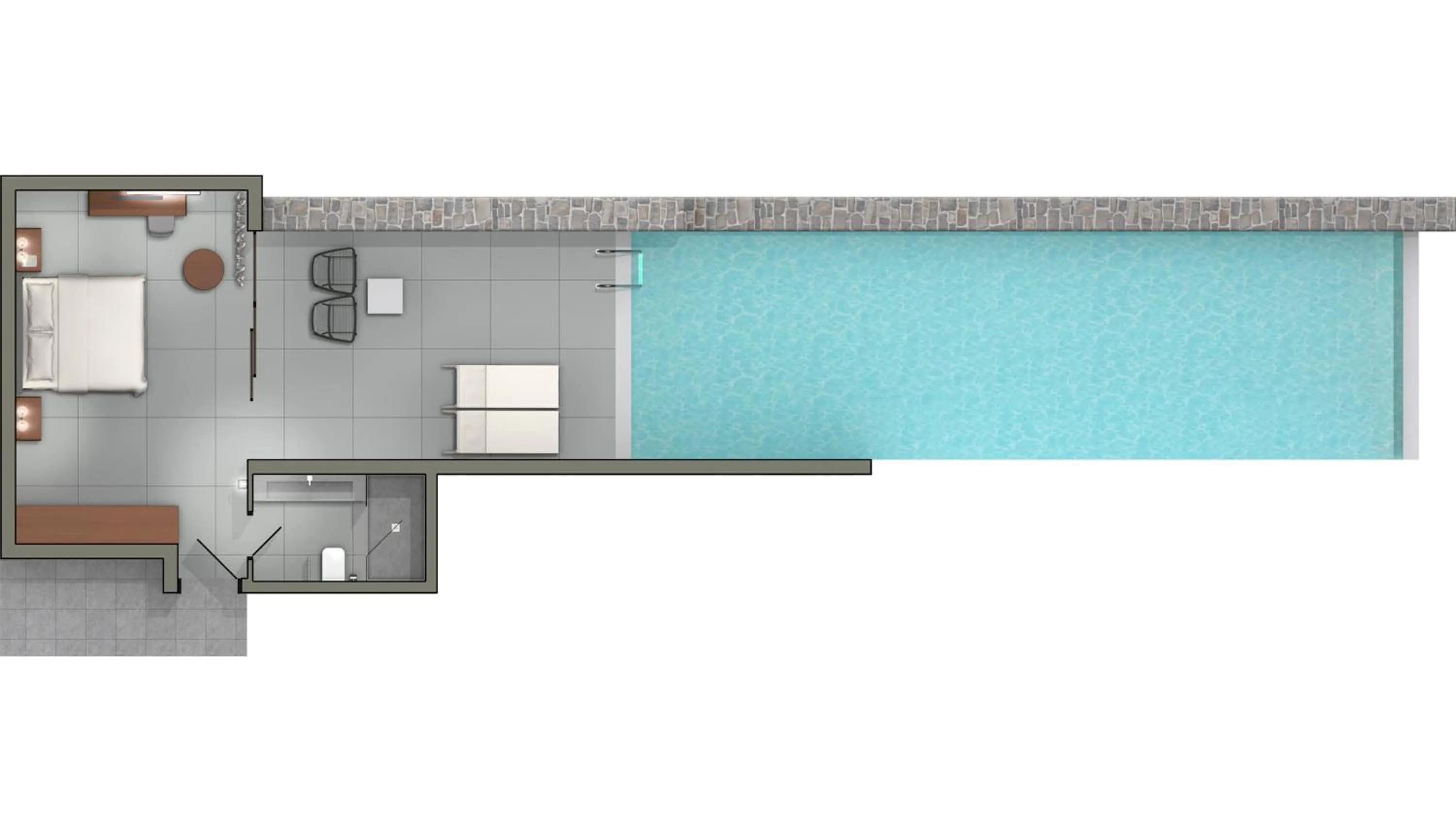 Kitchen or kitchenette in Aquila Elounda Village Resort, Suites & Spa