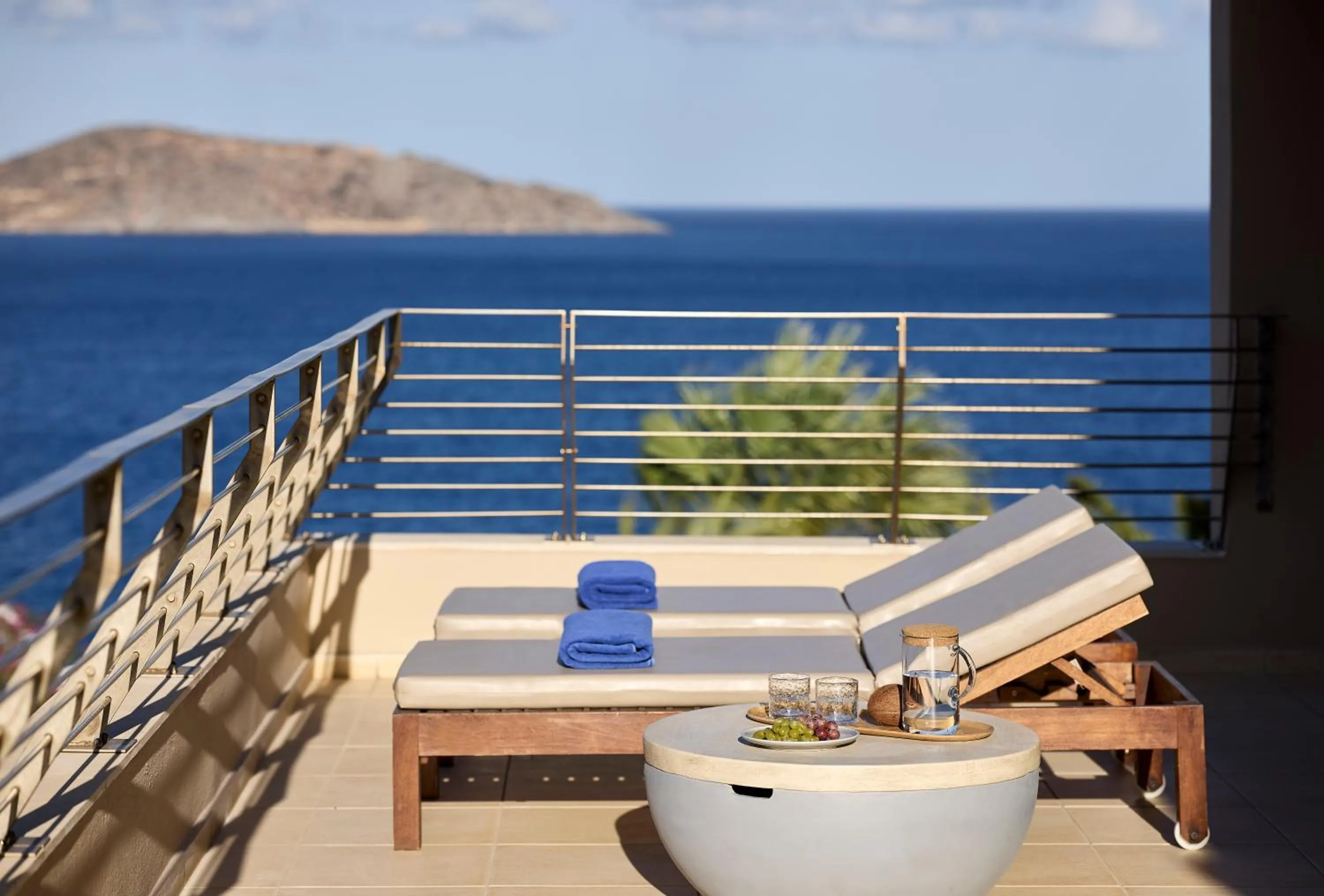 Balcony/Terrace in Aquila Elounda Village Resort, Suites & Spa
