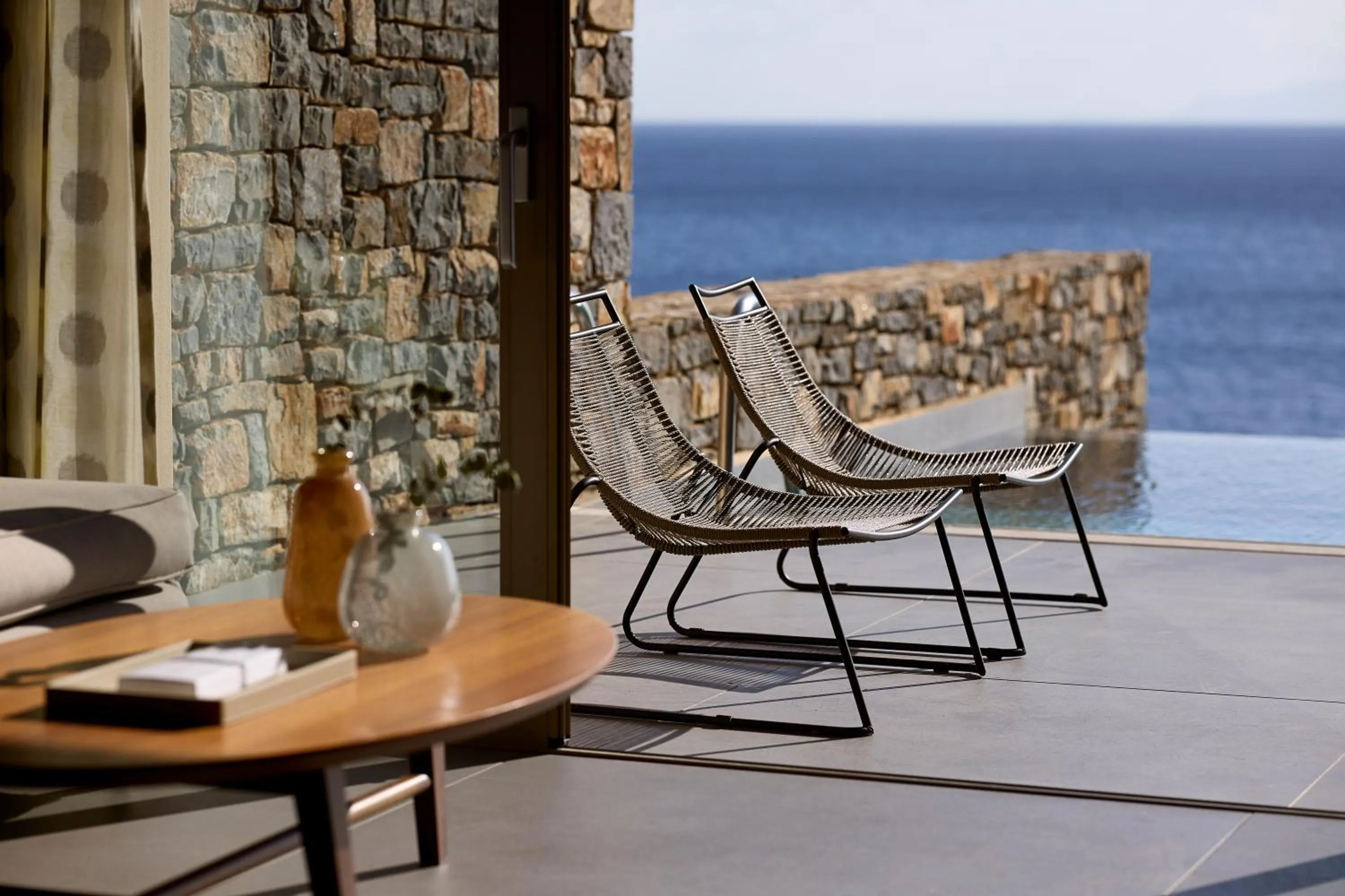 Swimming pool in Aquila Elounda Village Resort, Suites & Spa