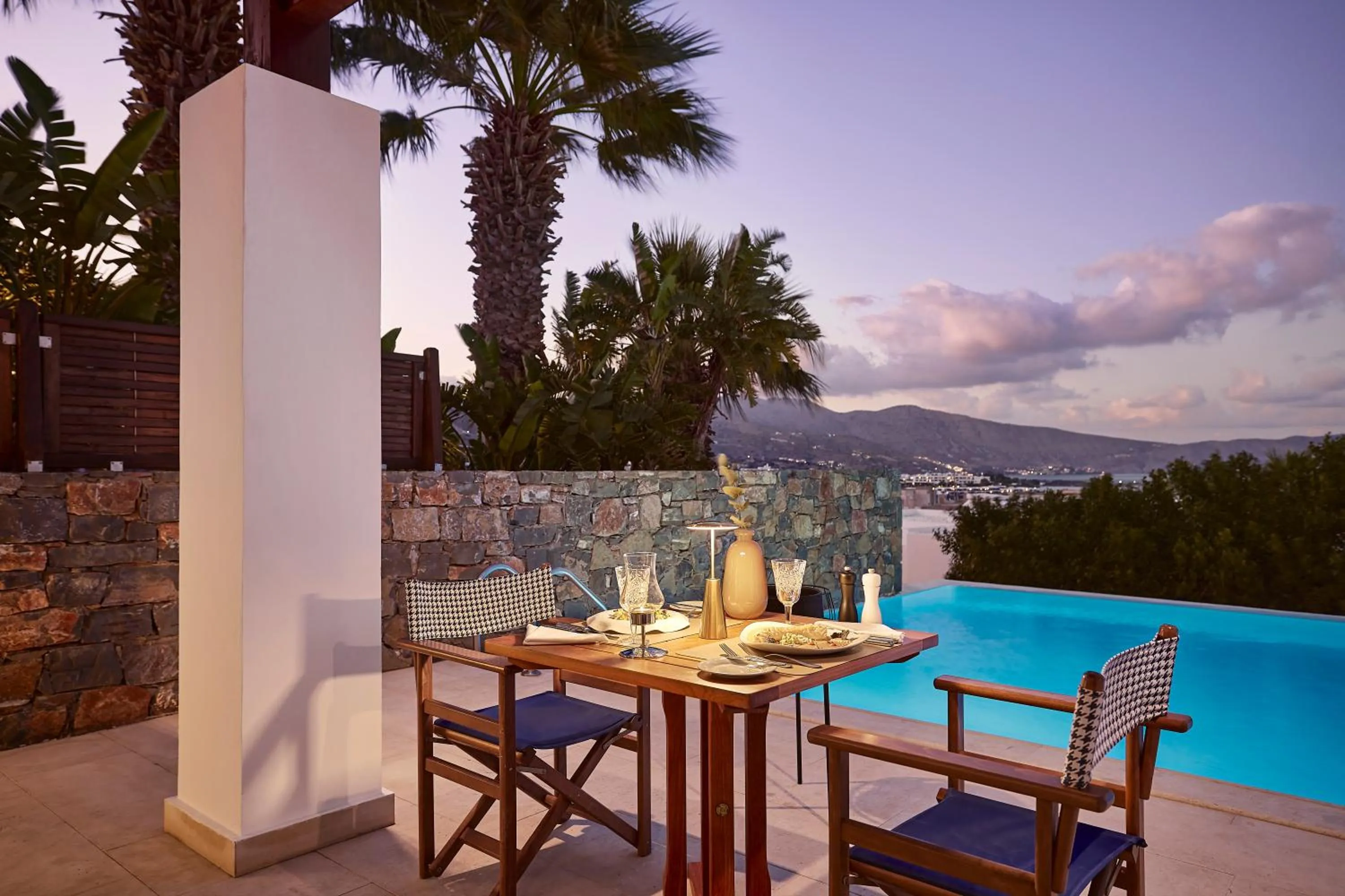 room service in Aquila Elounda Village Resort, Suites & Spa