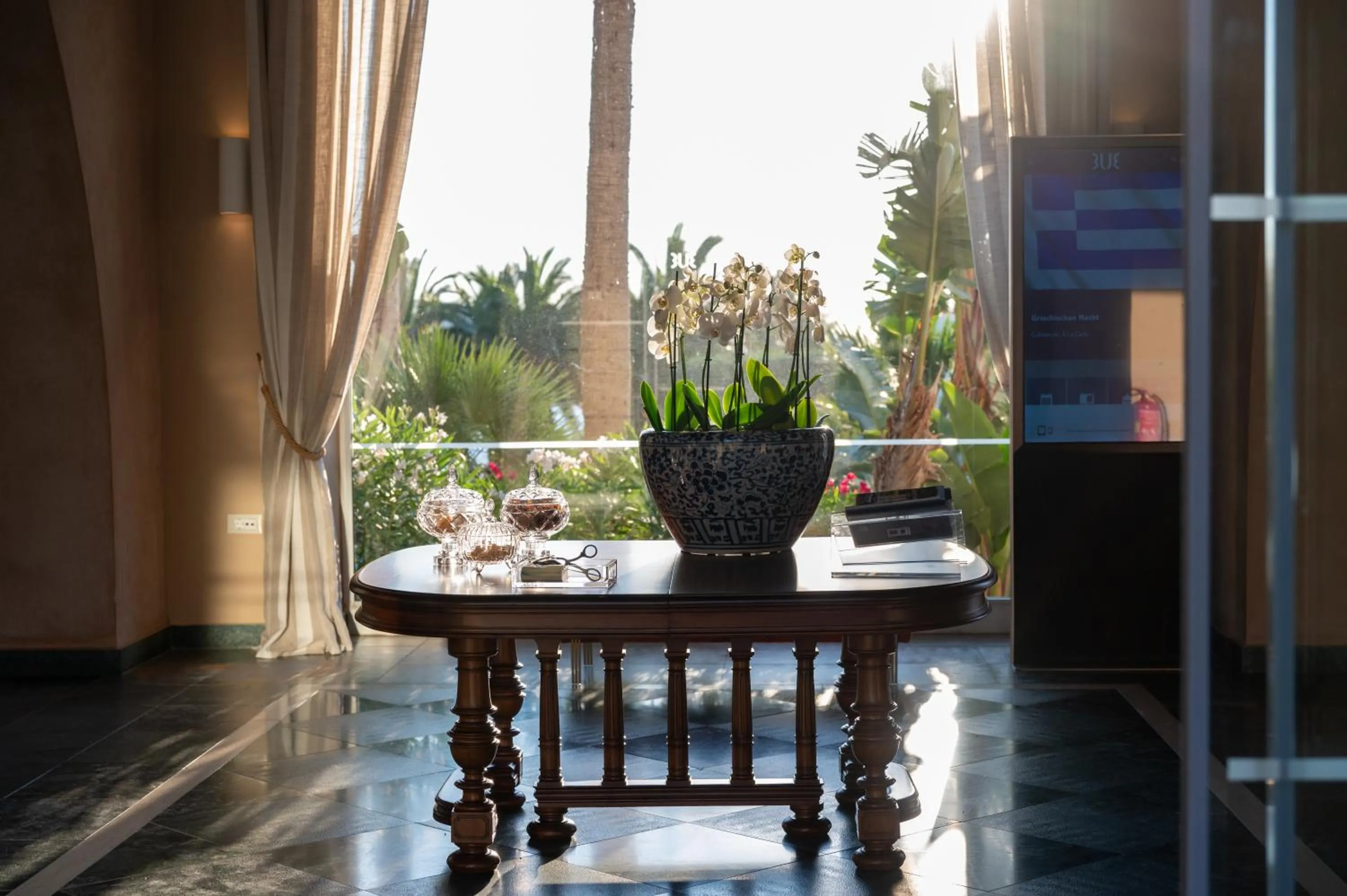 Lobby or reception in Aquila Elounda Village Resort, Suites & Spa