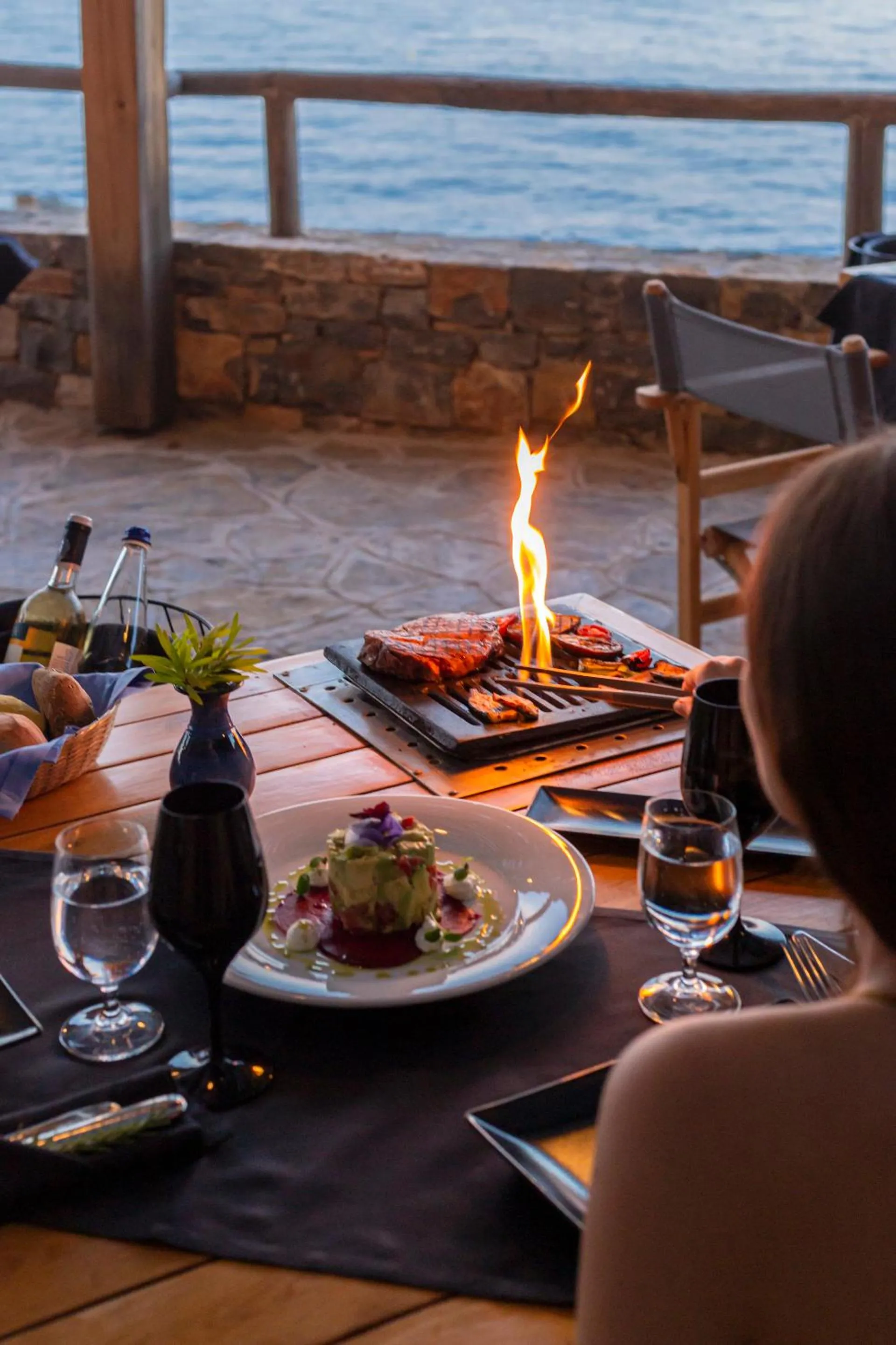Restaurant/places to eat in Aquila Elounda Village Resort, Suites & Spa