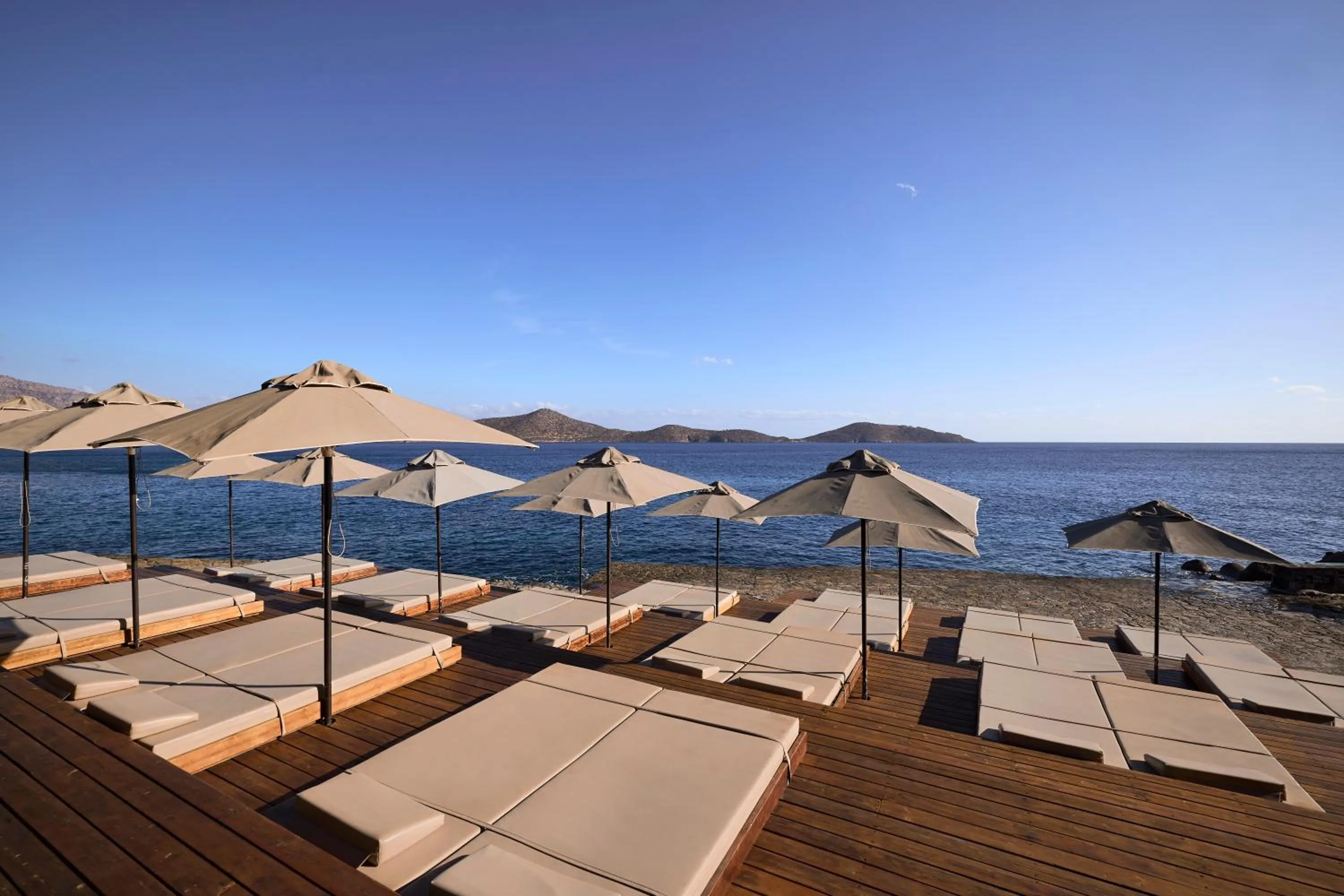 Beach in Aquila Elounda Village Resort, Suites & Spa