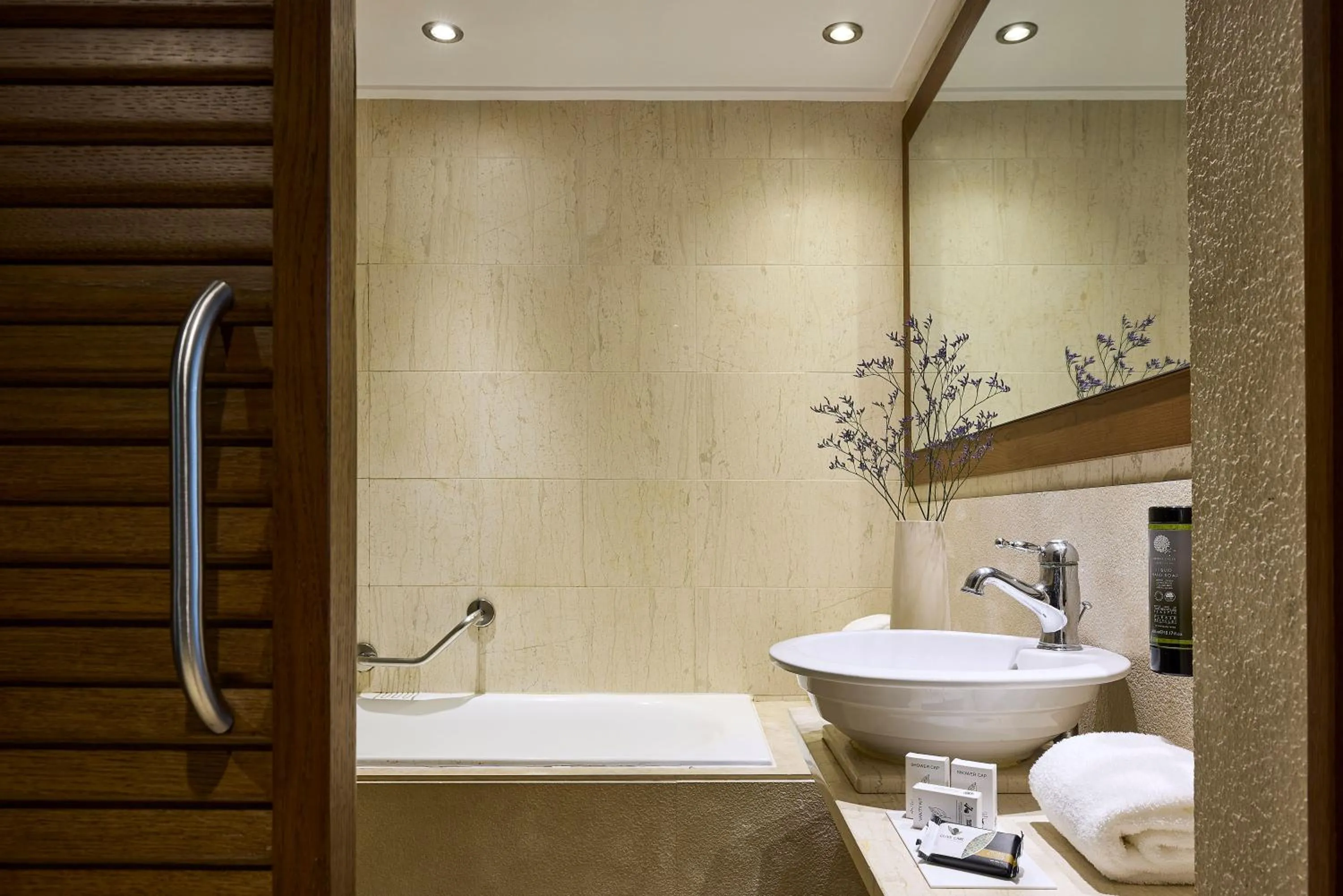 Bathroom in Aquila Elounda Village Resort, Suites & Spa