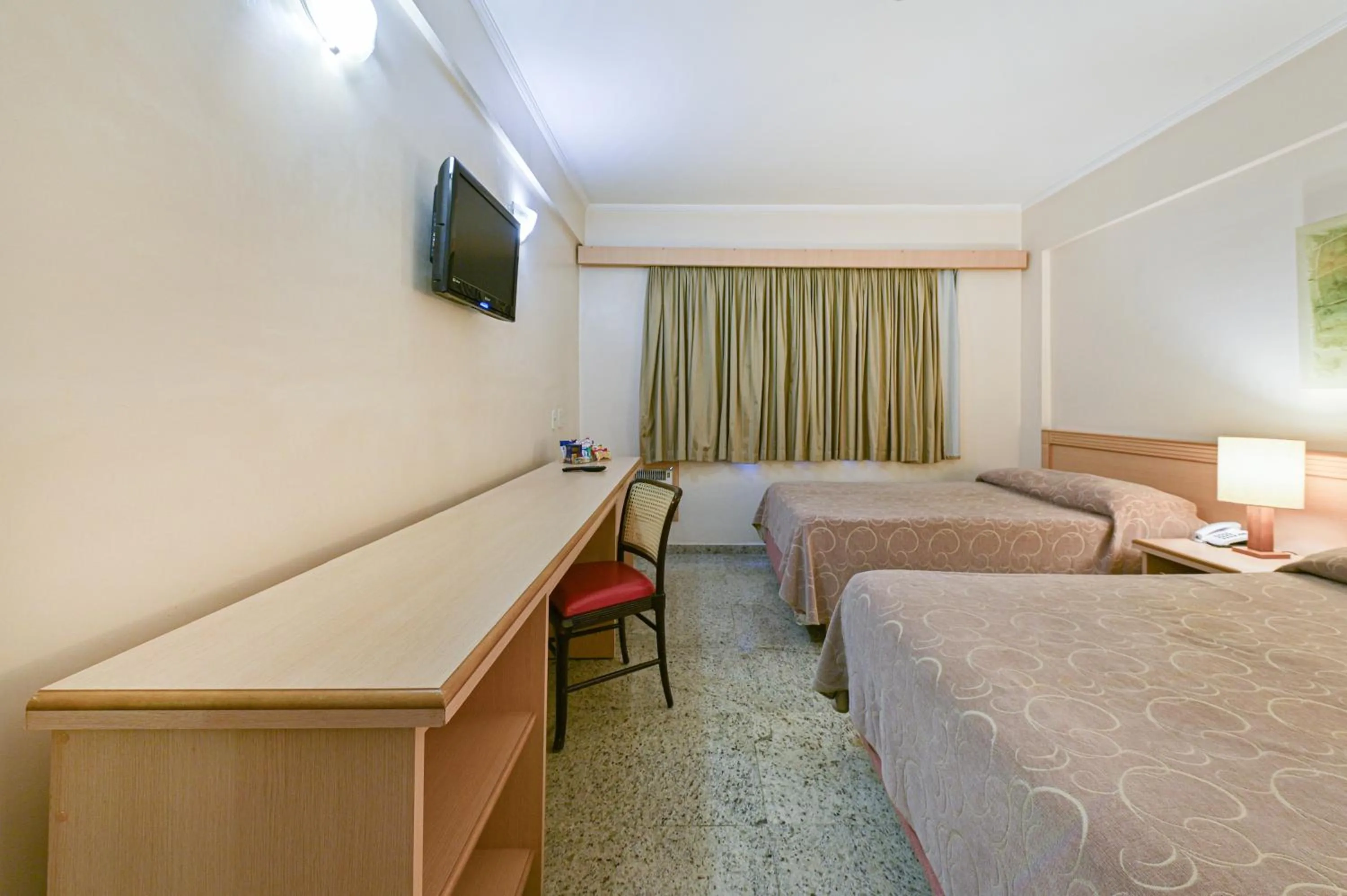 Bedroom, Bed in Hotel Golden Park Campinas Viracopos By Nacional Inn