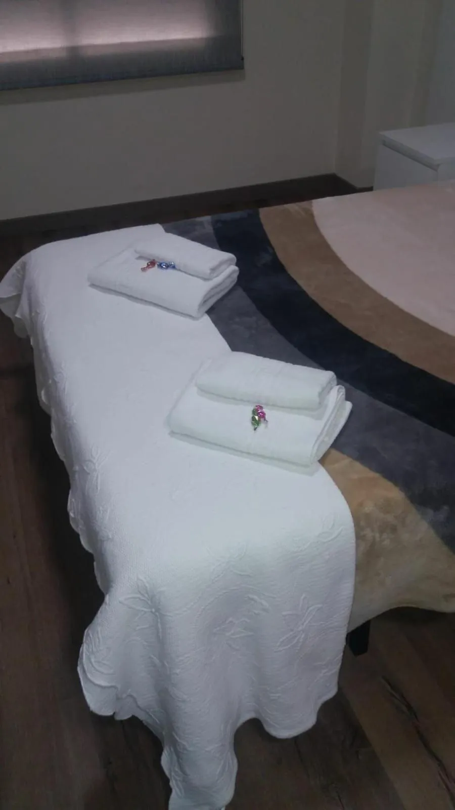 Decorative detail, Bed in Europa House Village