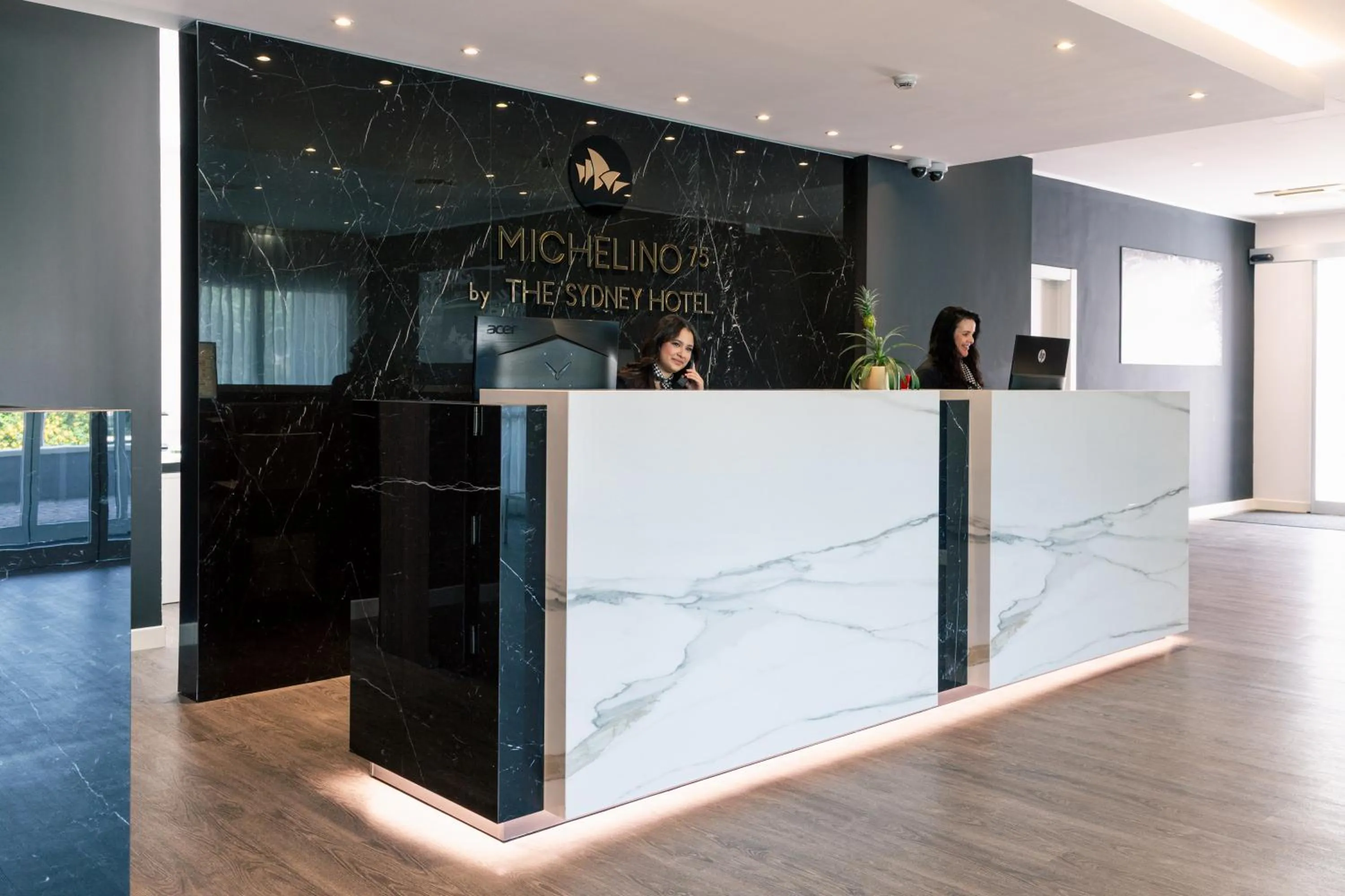 Lobby or reception in MICHELINO 75 by the Sydney Hotel