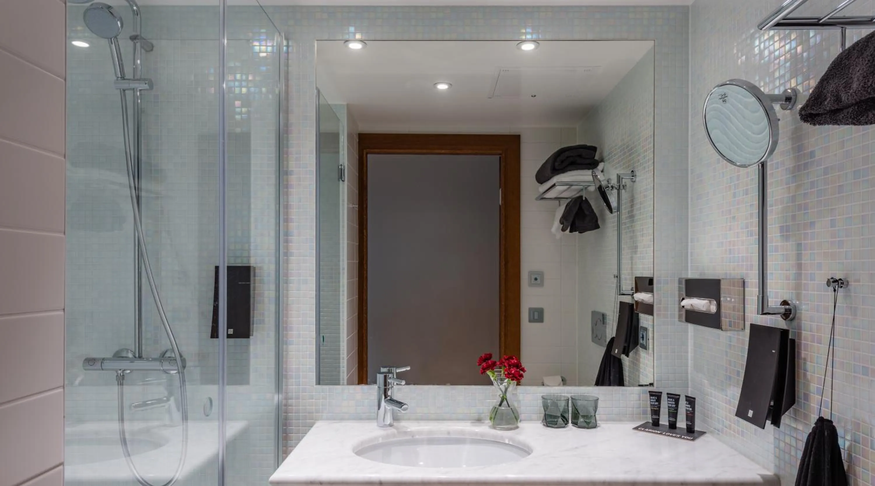 Bathroom in Clarion Hotel Helsinki