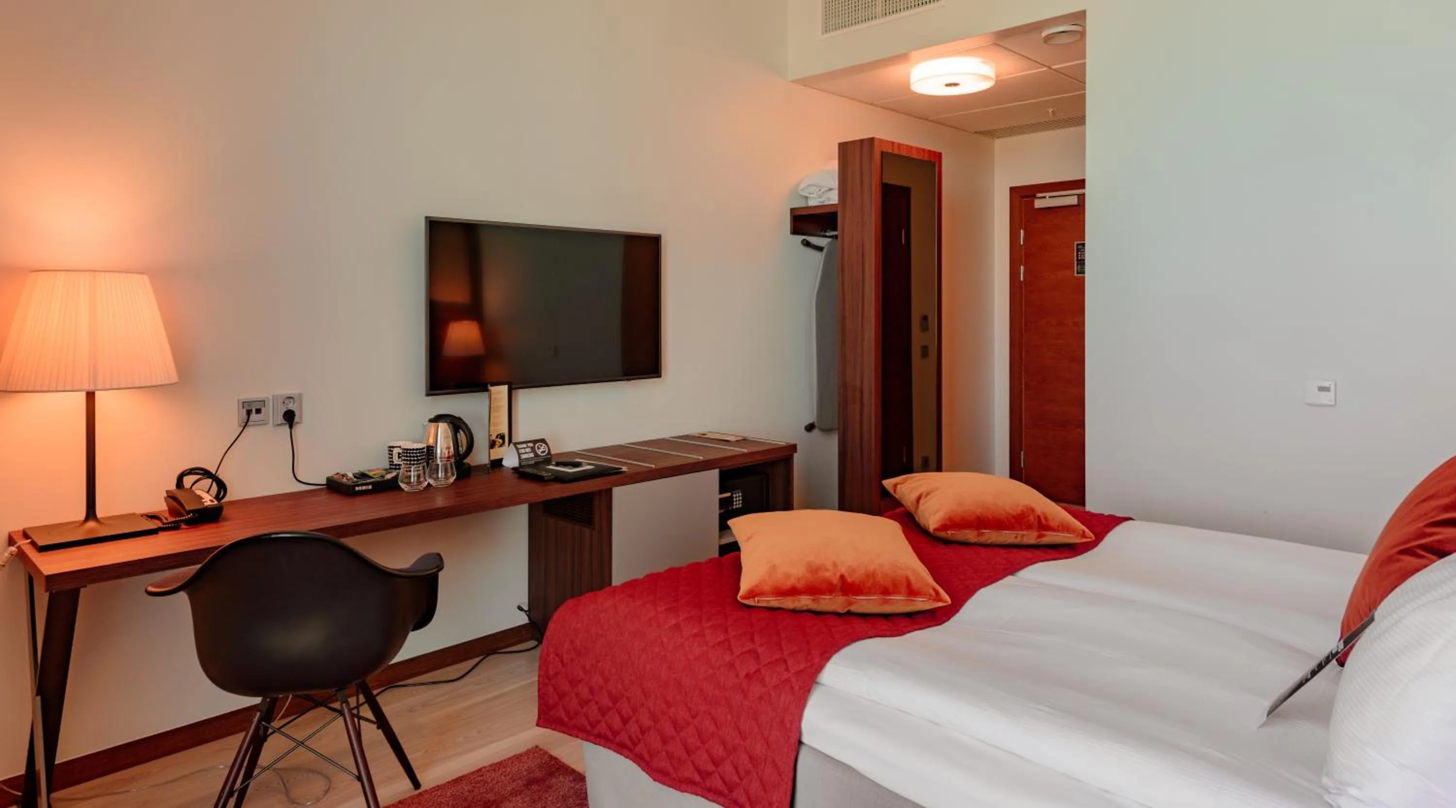 Photo of the whole room, Bed in Clarion Hotel Helsinki