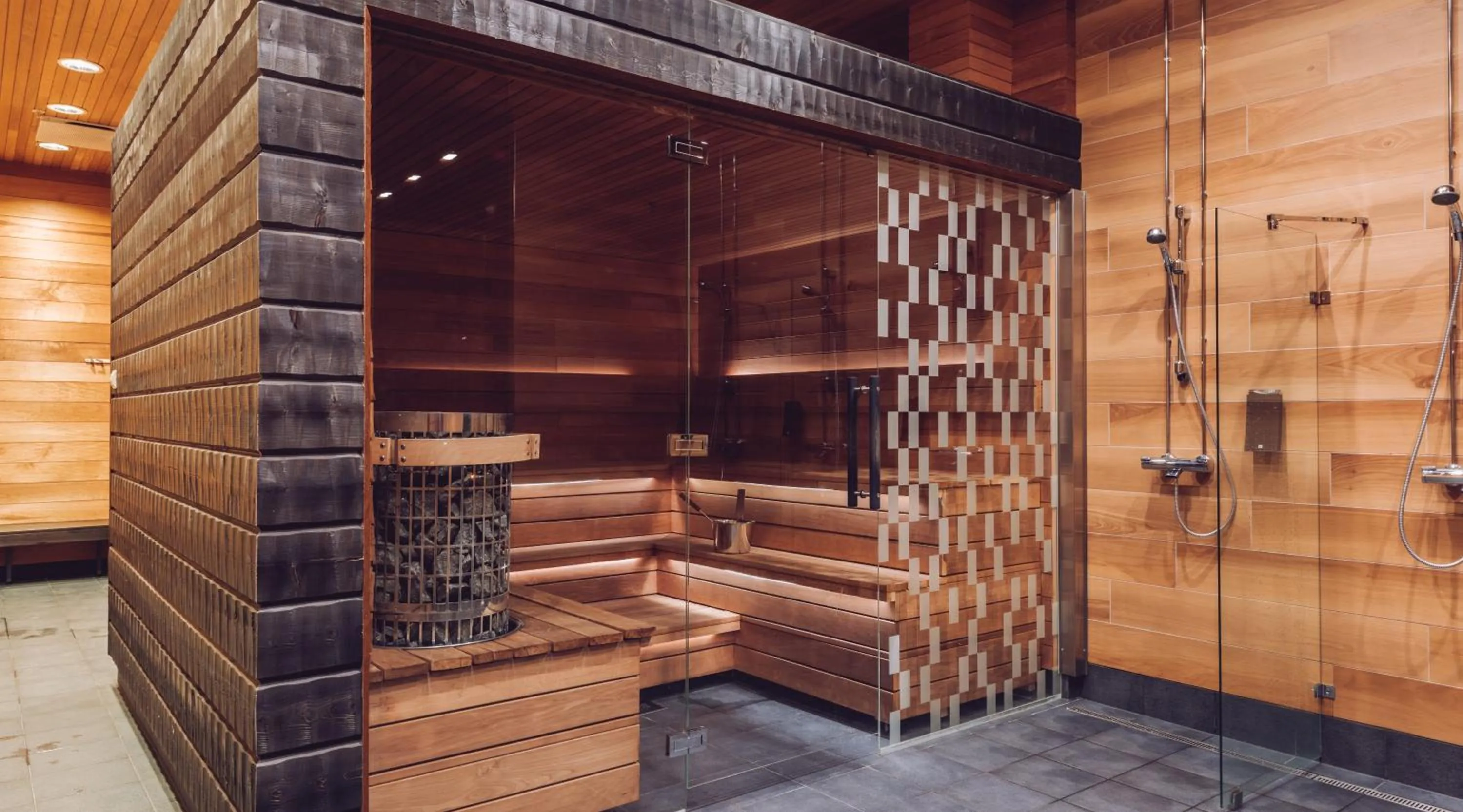 Sauna in Clarion Hotel Helsinki