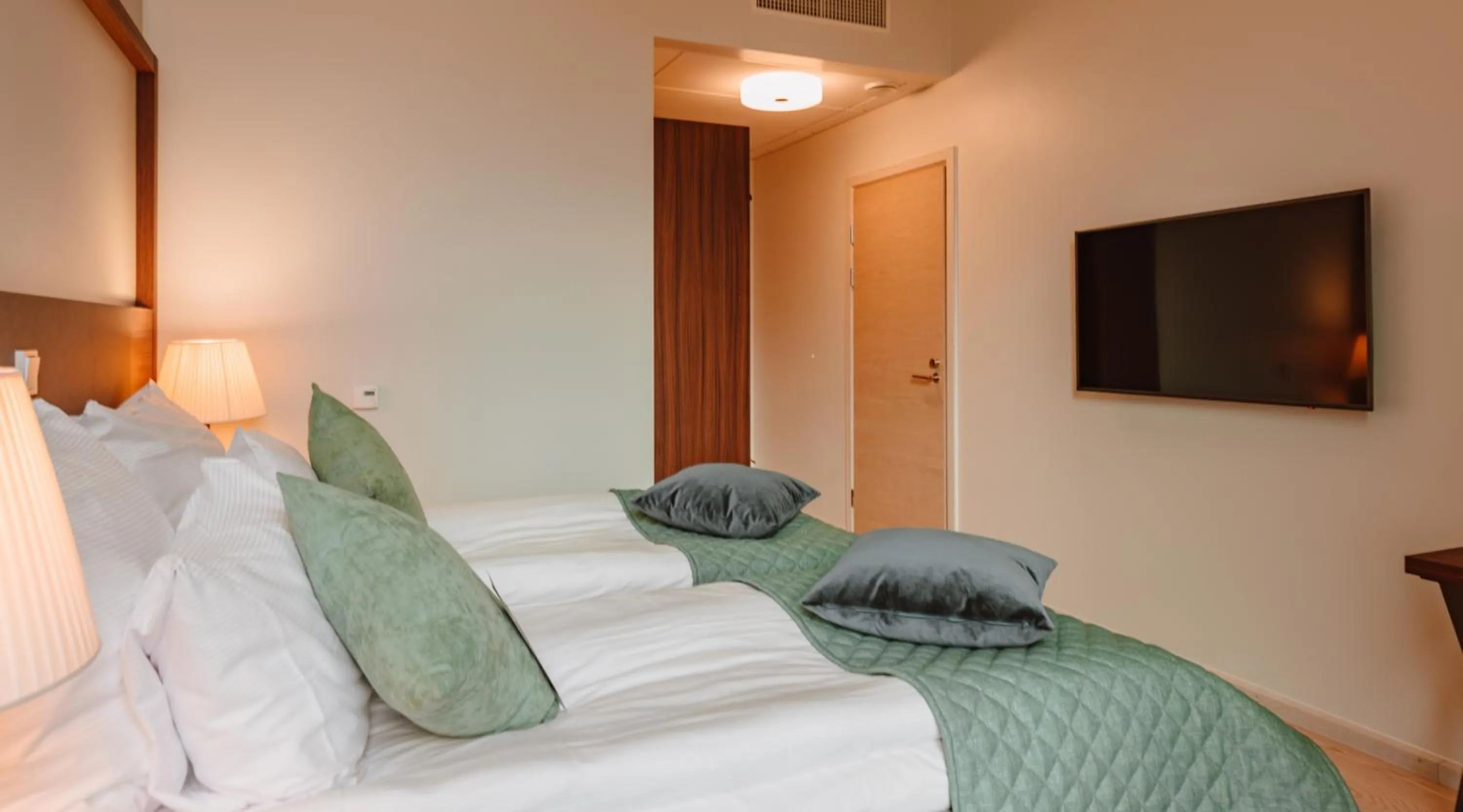 Bed in Clarion Hotel Helsinki