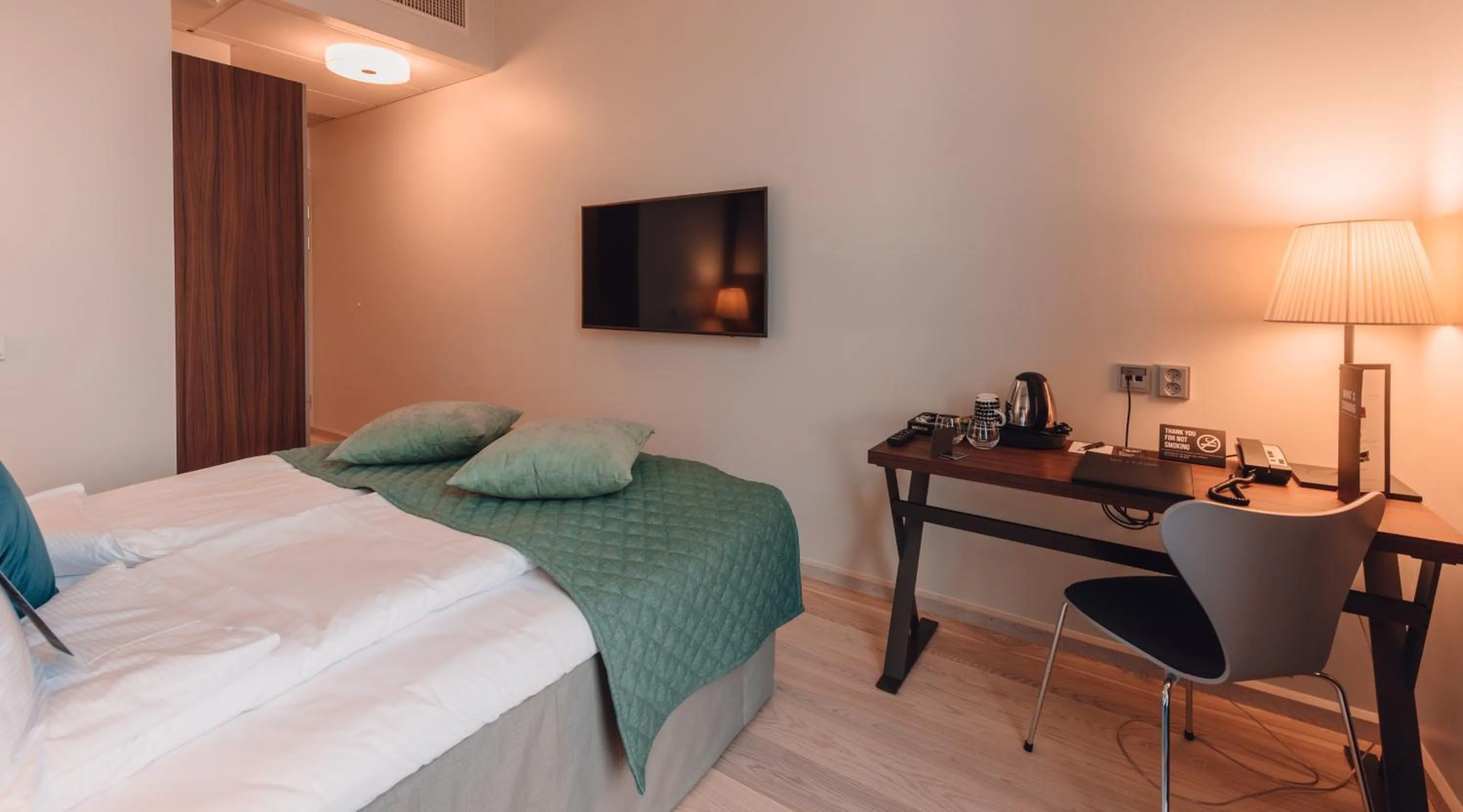 Photo of the whole room, Bed in Clarion Hotel Helsinki