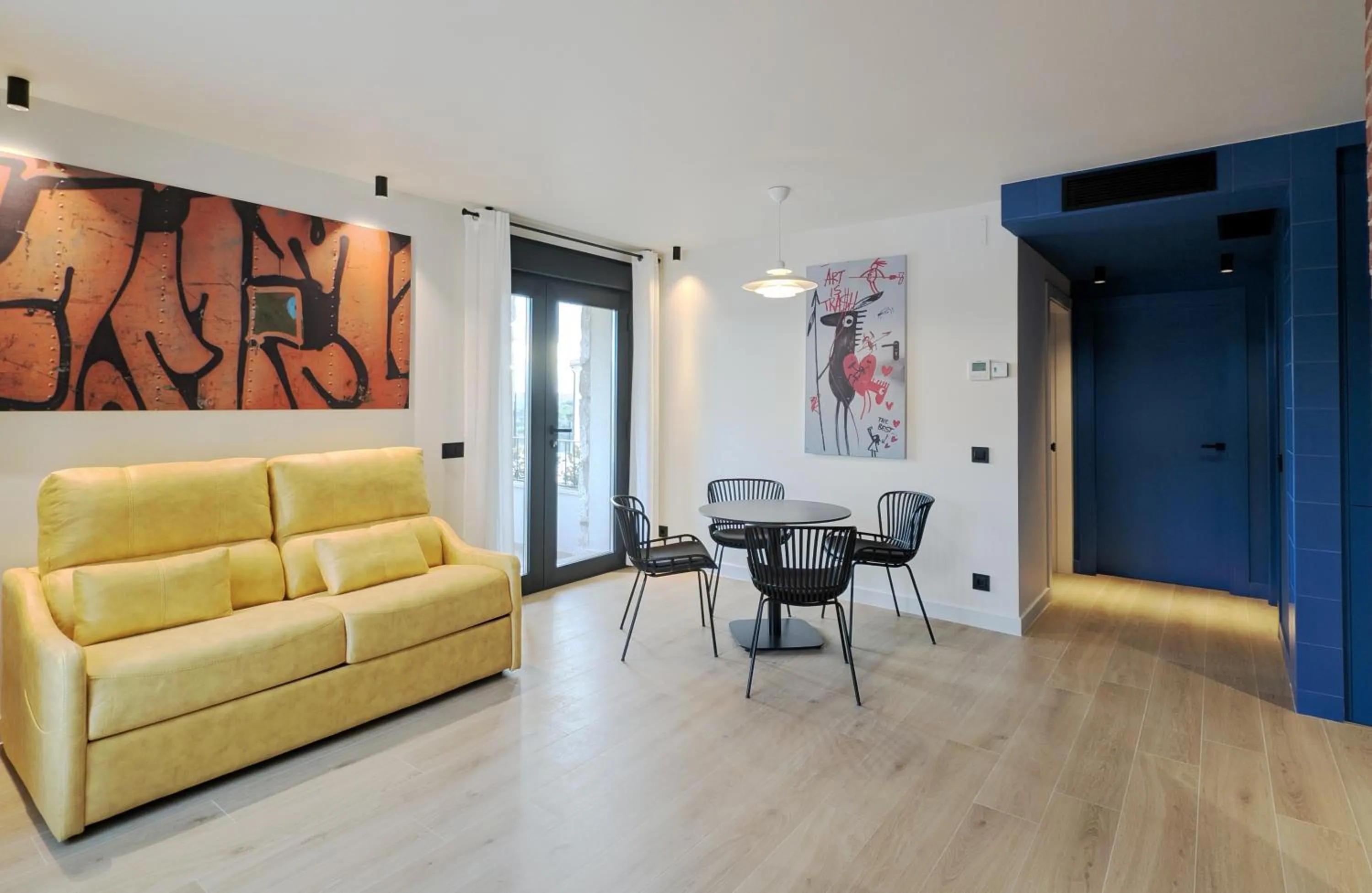 Living room in Posada Doña Urraca