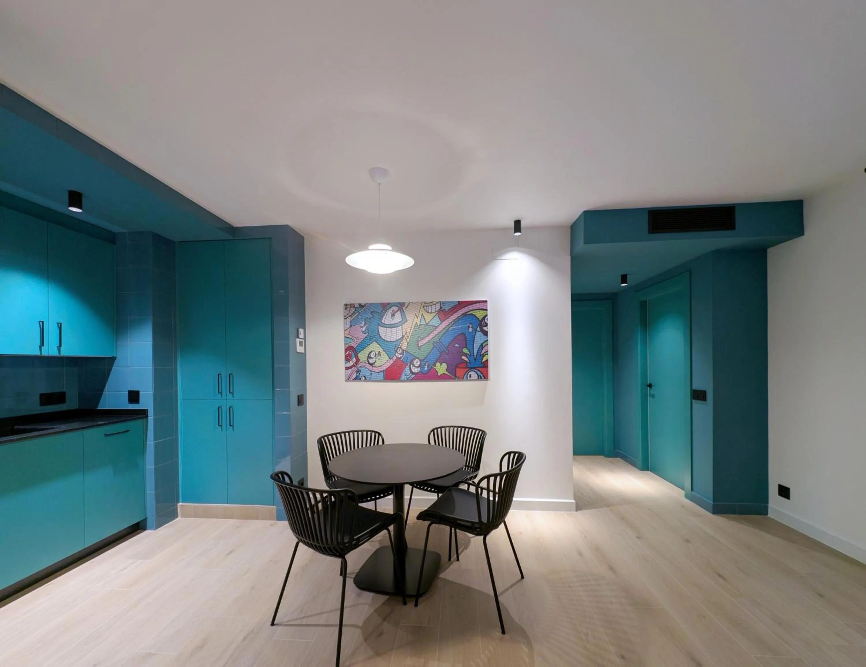 Kitchen or kitchenette in Posada Doña Urraca