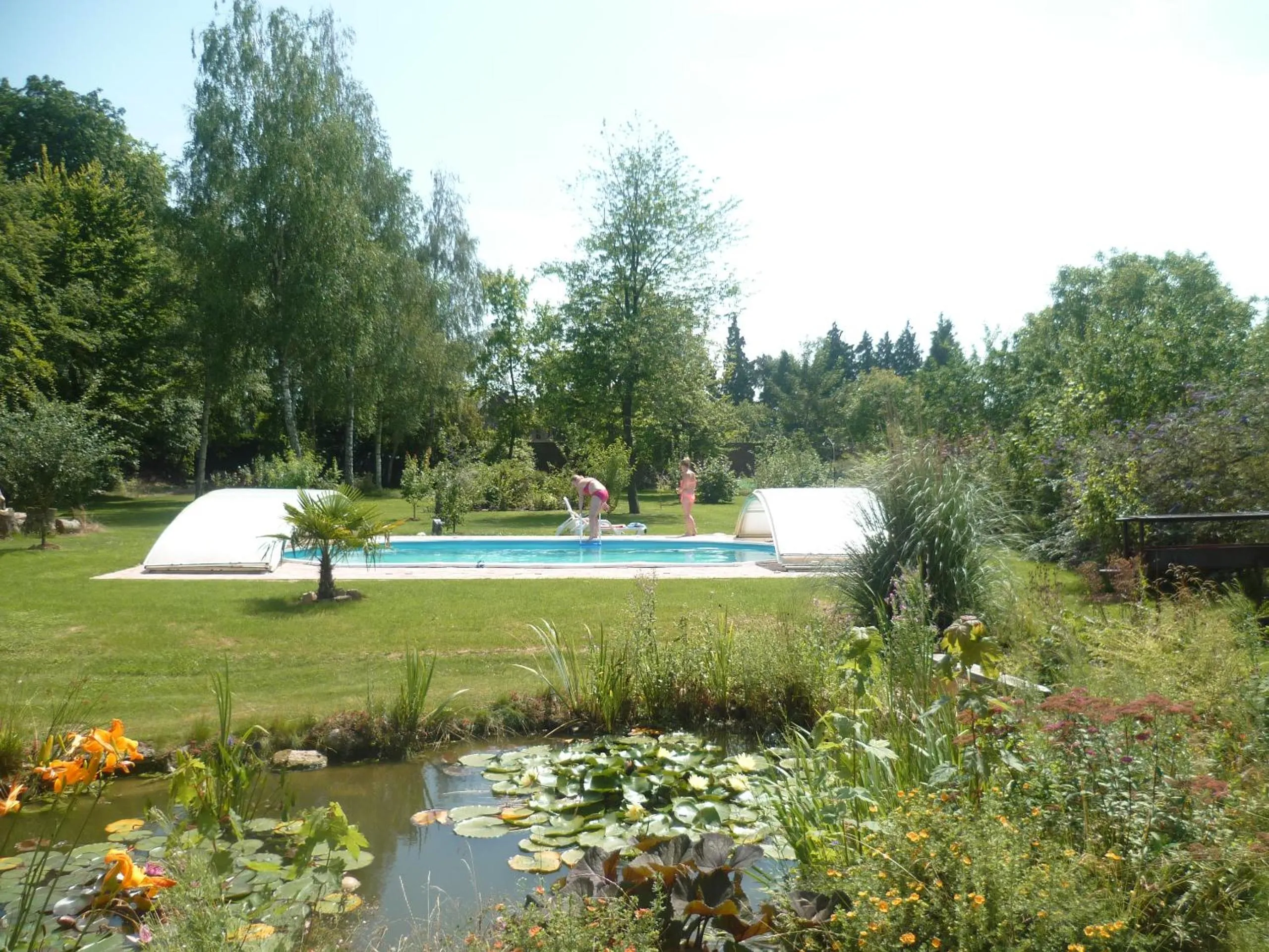 Garden in Les 3 Tilleuls