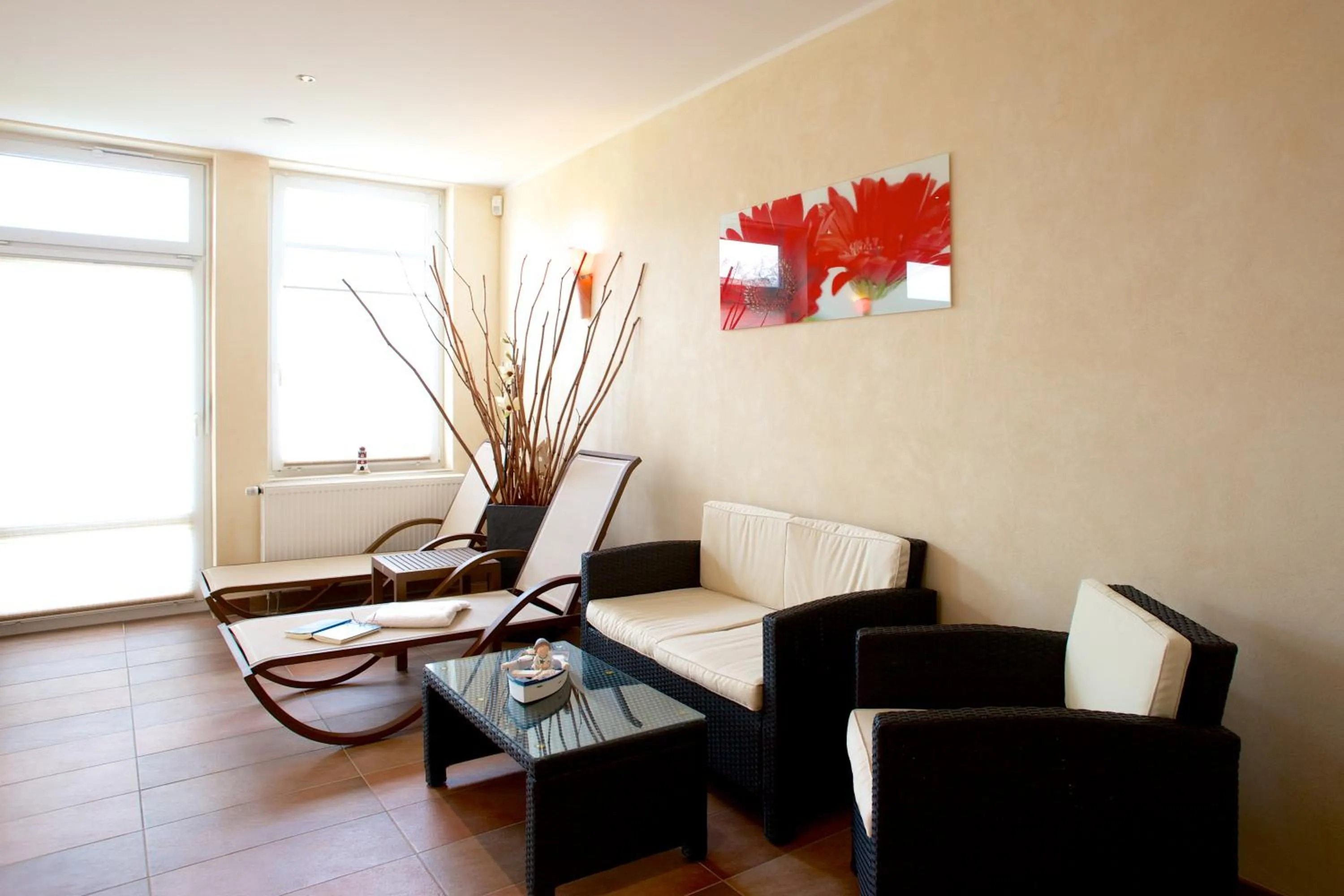 Sauna in Aparthotel Museumshof