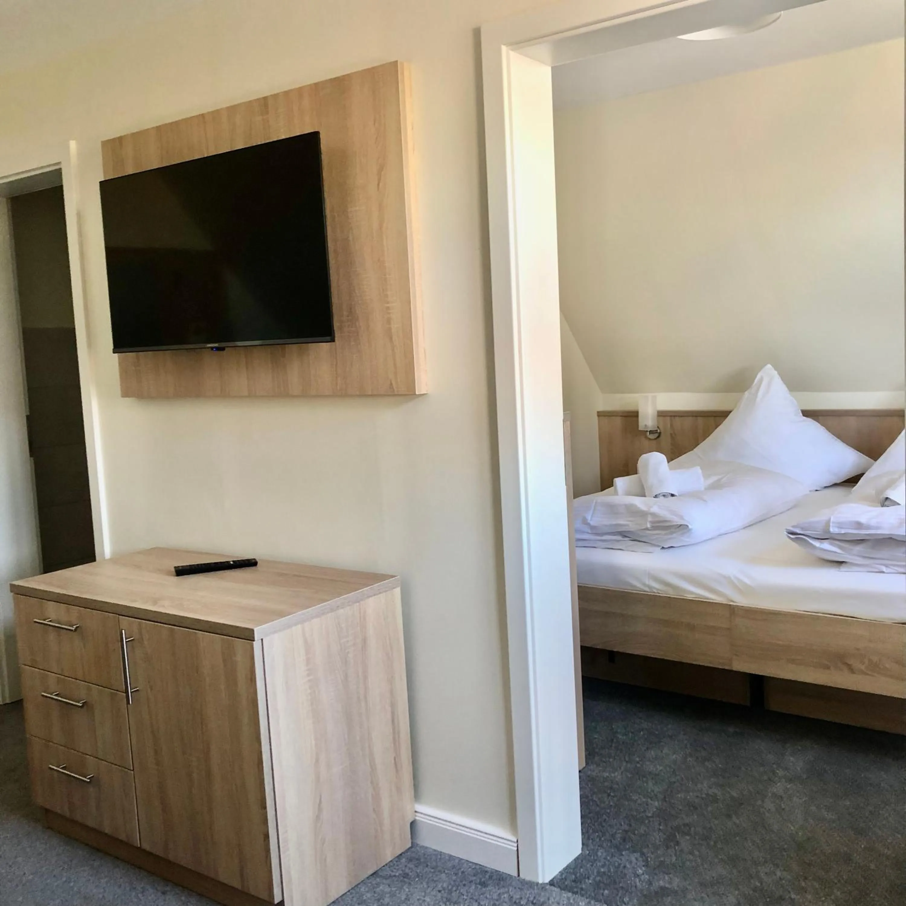 Photo of the whole room, Bed in Aparthotel Museumshof