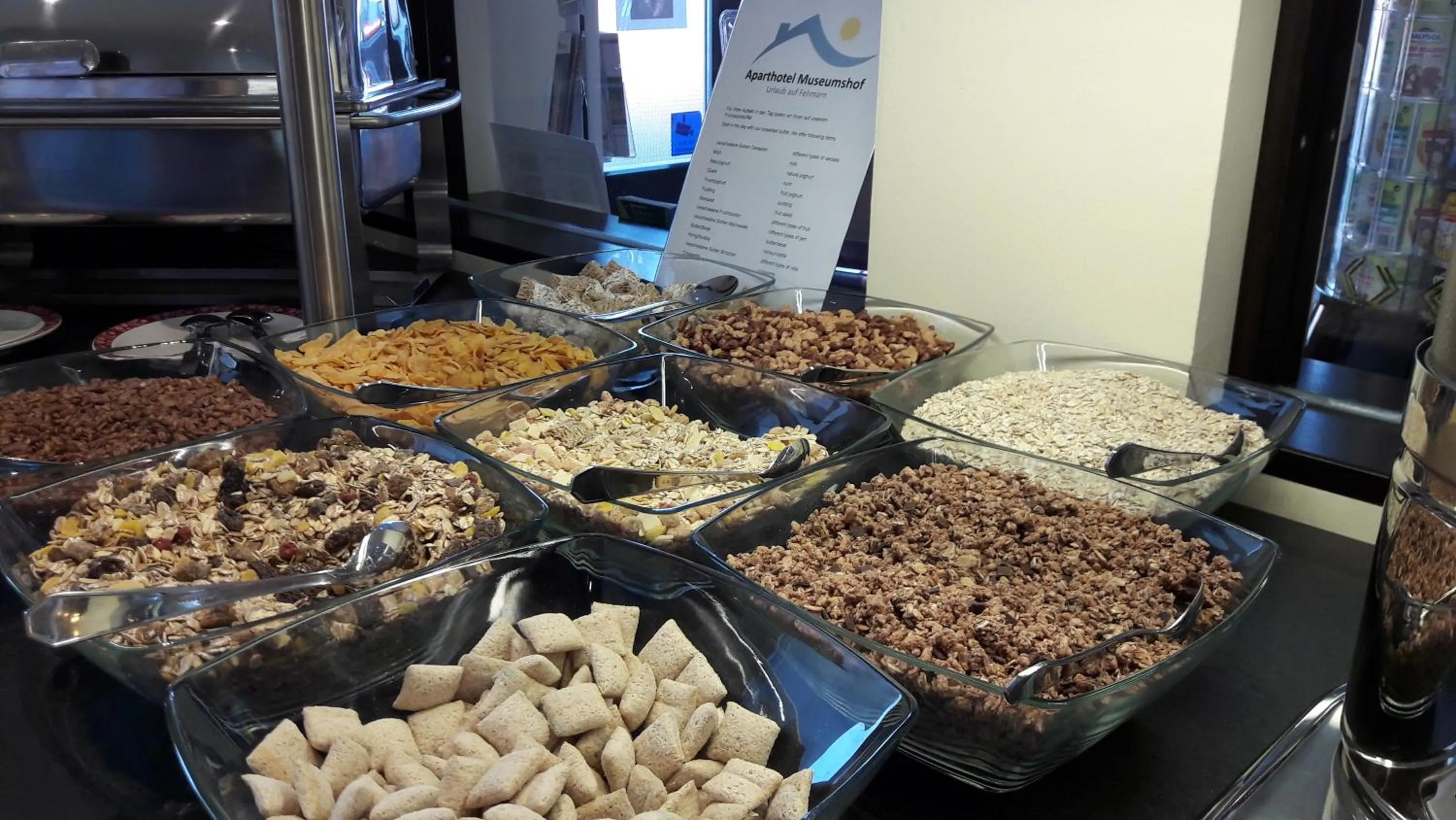 Food close-up in Aparthotel Museumshof