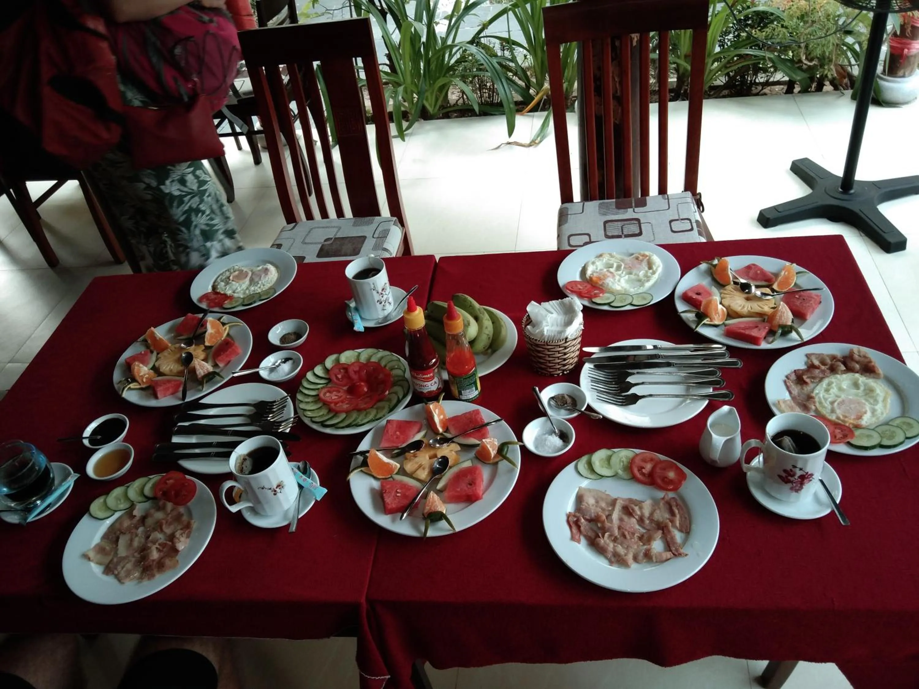 Food and drinks in Herbal Tea Homestay