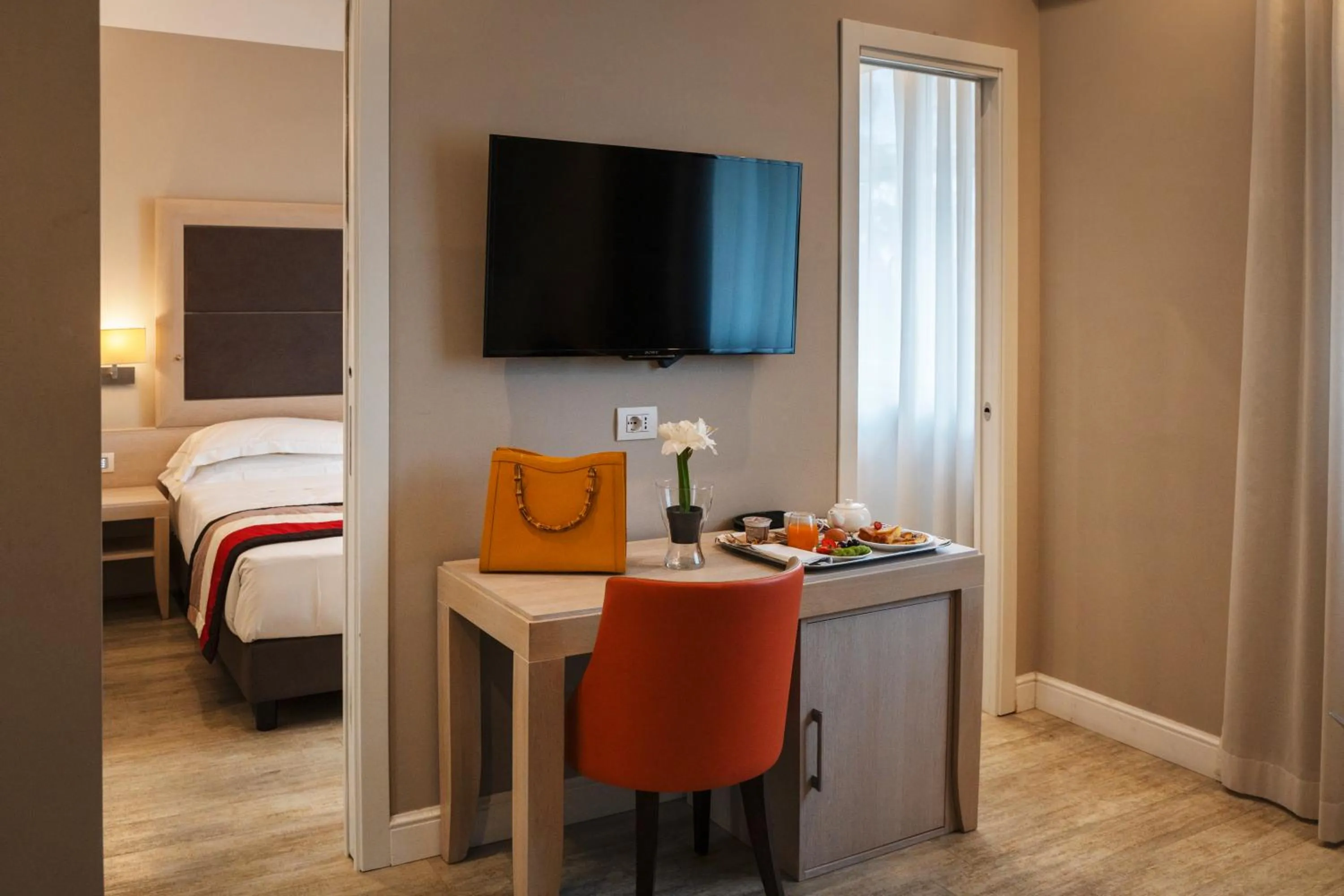 Bedroom, Bed in Hotel Villa Maria Regina