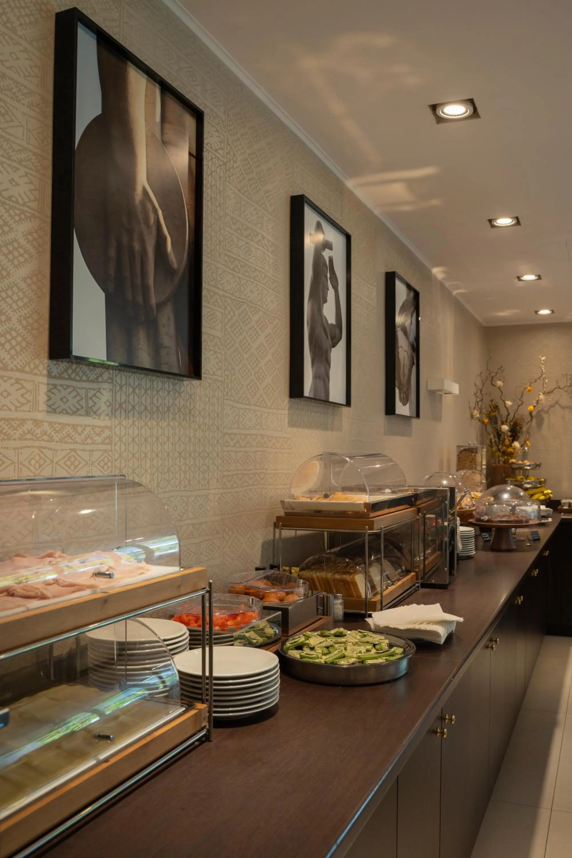 Buffet breakfast in Hotel Villa Maria Regina