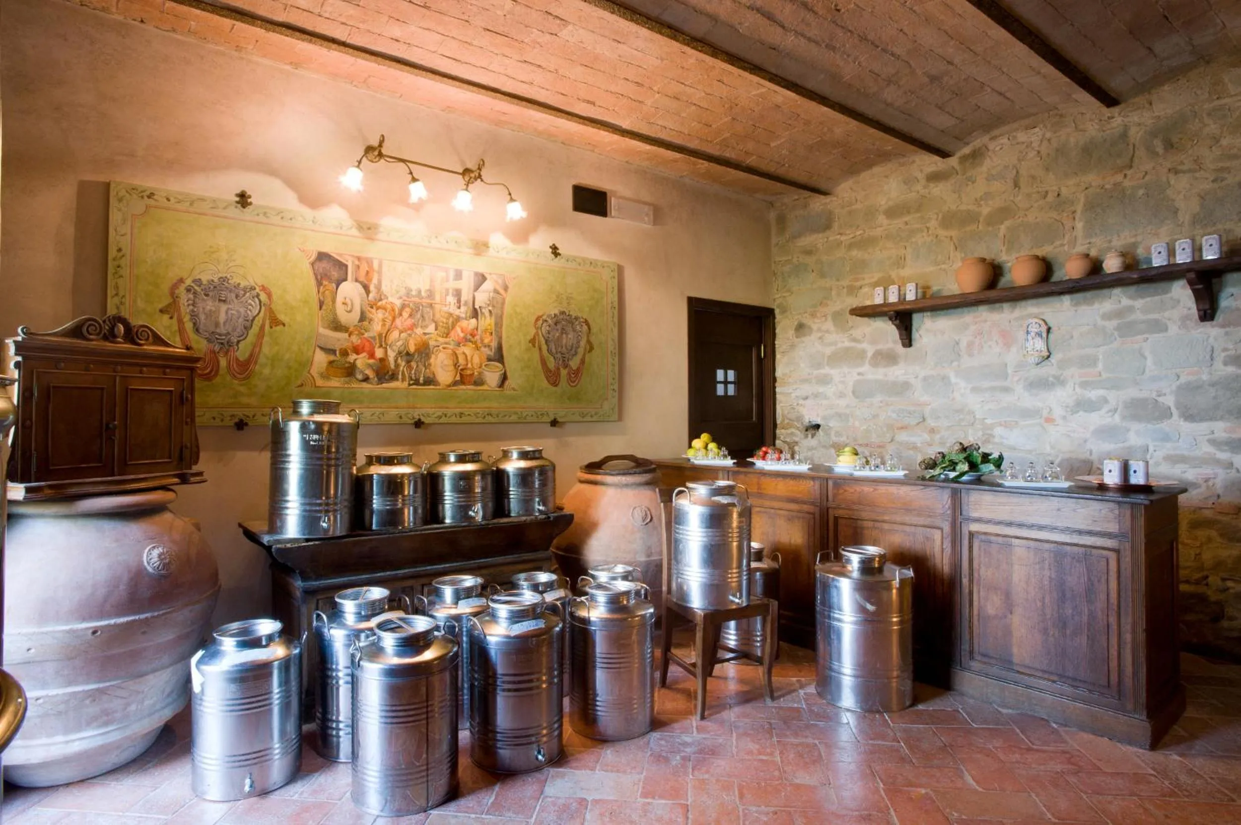 Restaurant/places to eat in Villa Campestri Olive Oil Resort