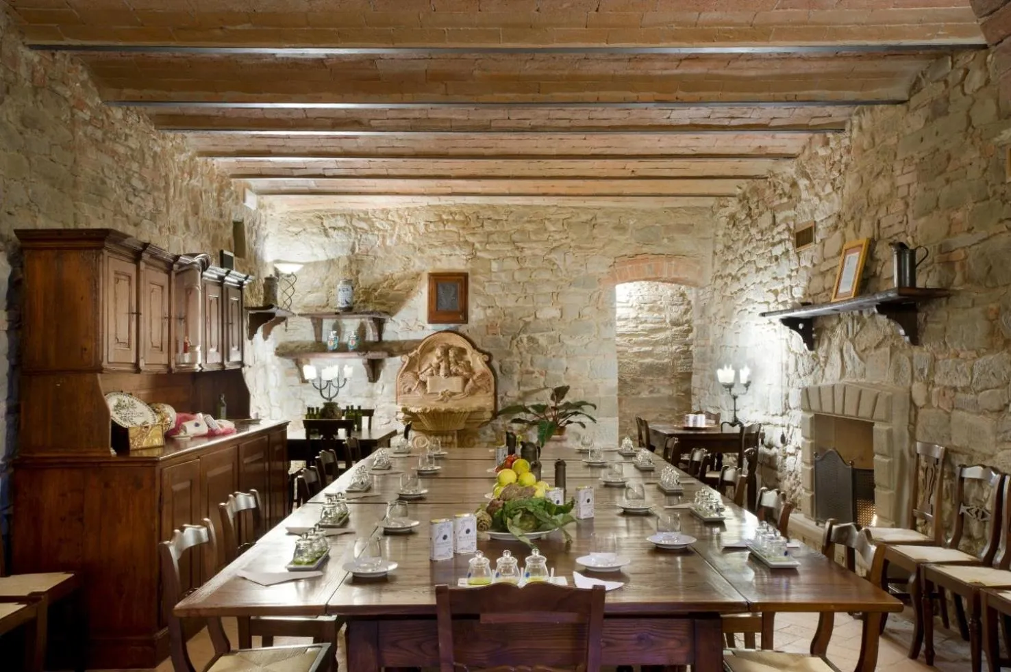Restaurant/places to eat in Villa Campestri Olive Oil Resort