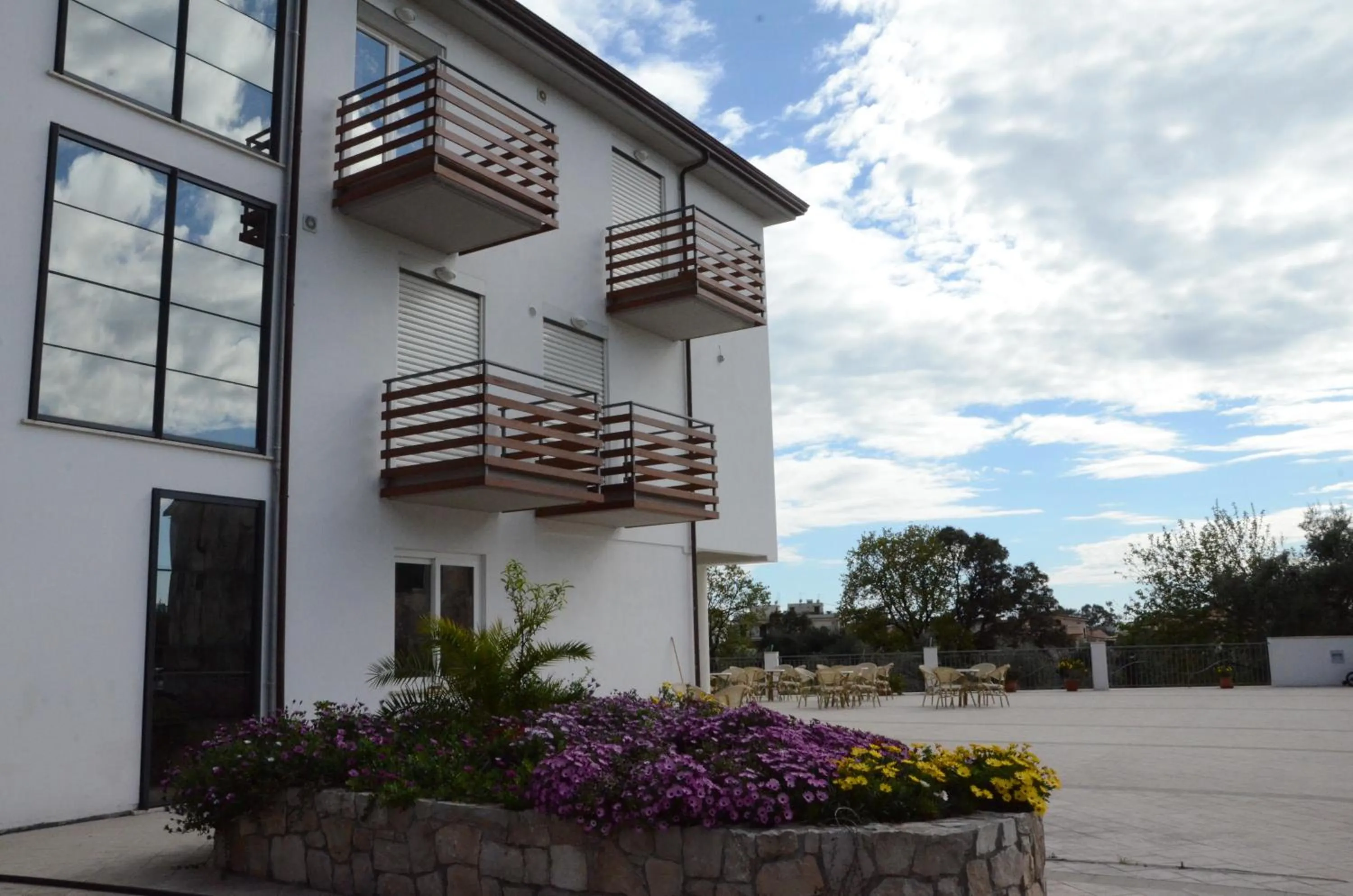 Decorative detail in Elaia Garden Hotel