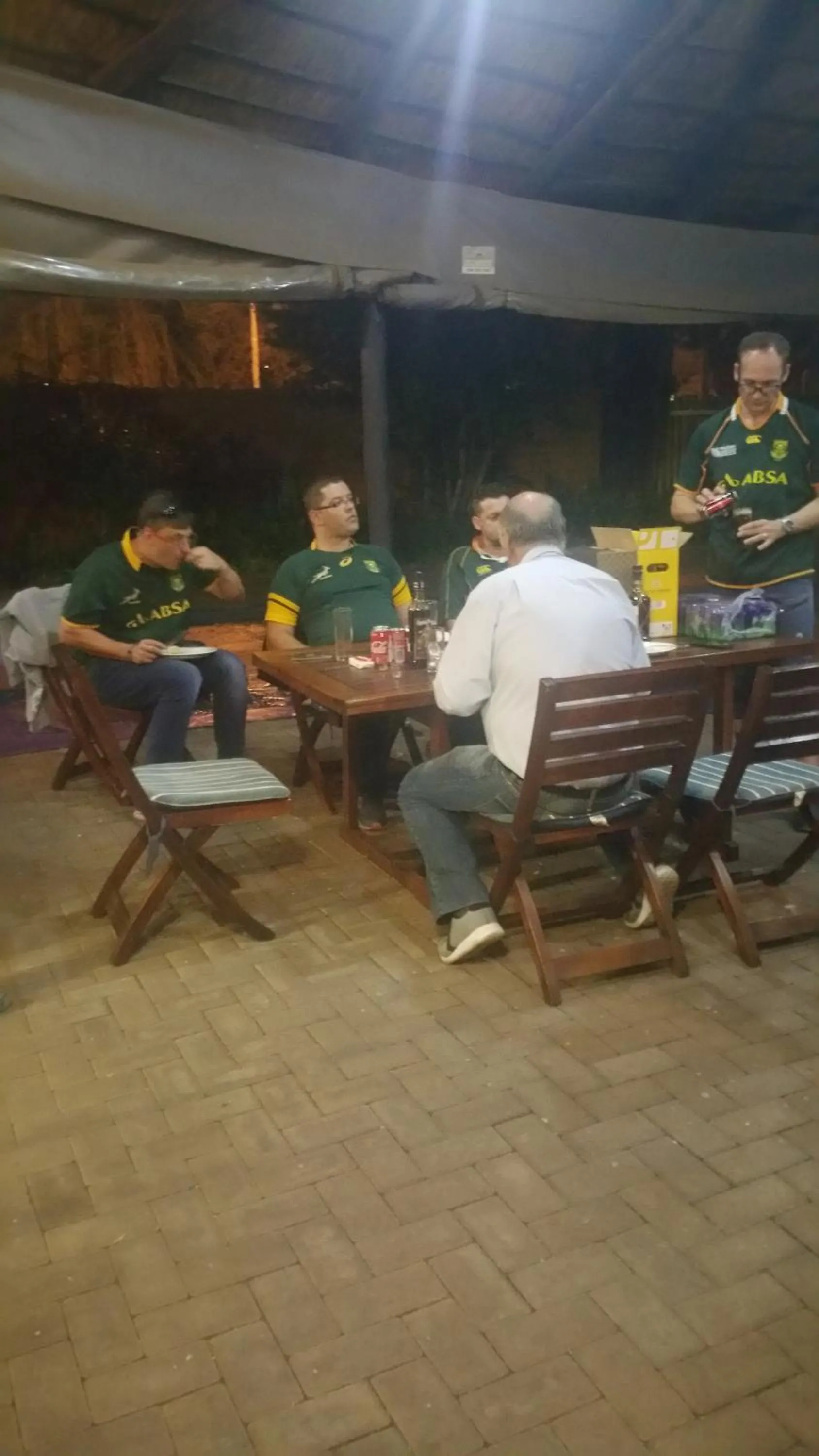 group of guests in Bayswater Lodge