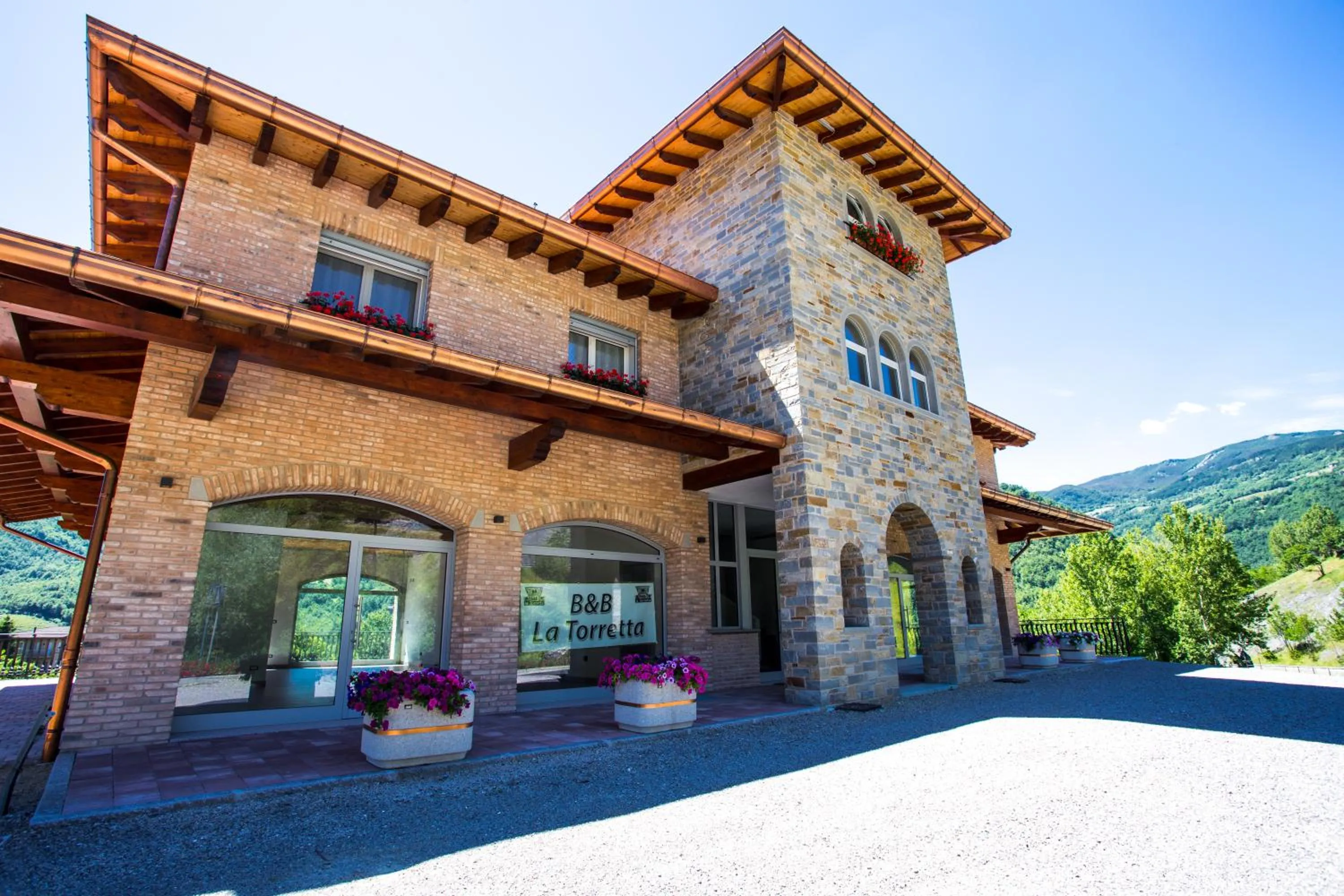 Property building in B&B La Torretta