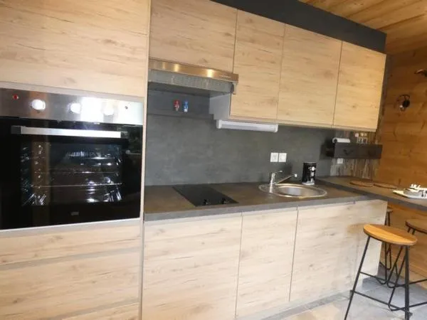 Kitchen or kitchenette in Auberge Du Fraizier